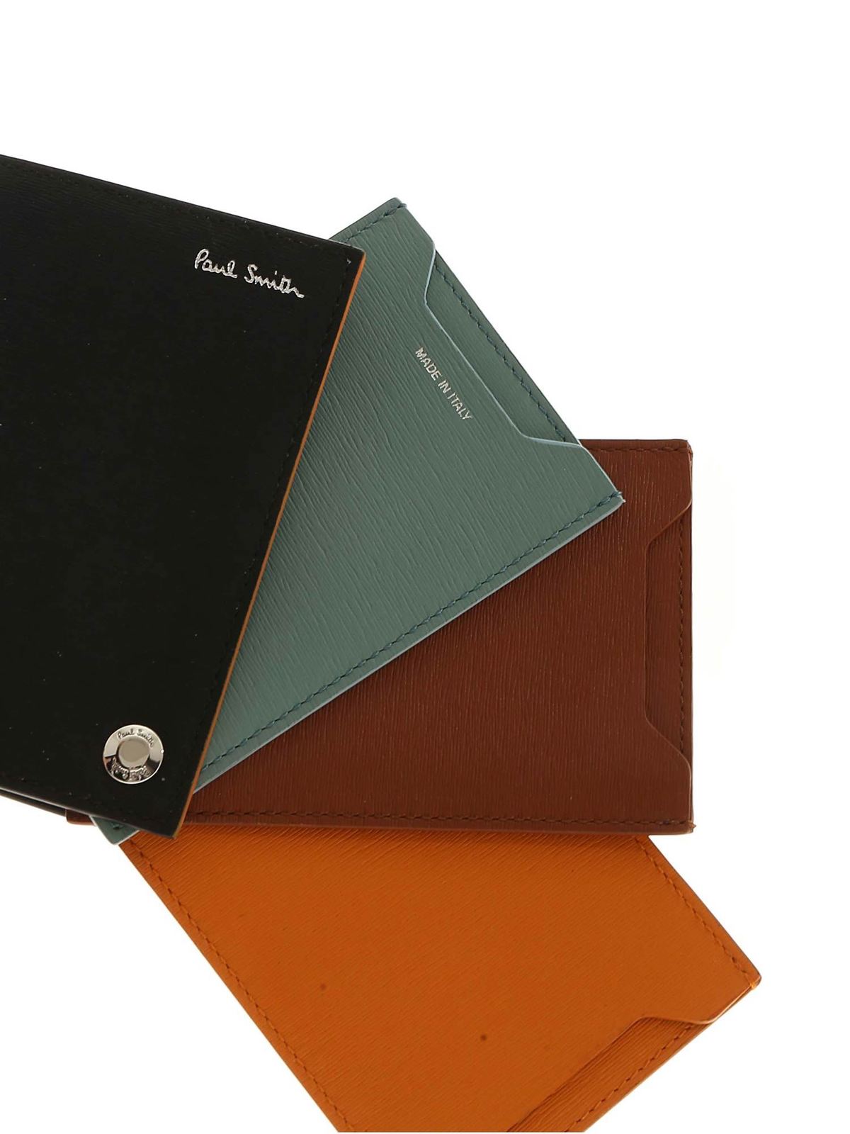 Branded card holder in black M1A6341FSTRGS78A (Paul Smith / 財布・カードケース ) | Paul Smith (ポール・スミス)(3)