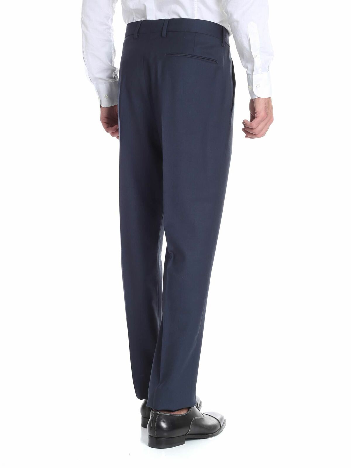 Blue trousers with tailored pleat S25KA0544S47883524 (Vivienne Westwood / パンツ ) | Vivienne Westwood (ヴィヴィアン・ウェストウッド)(2)