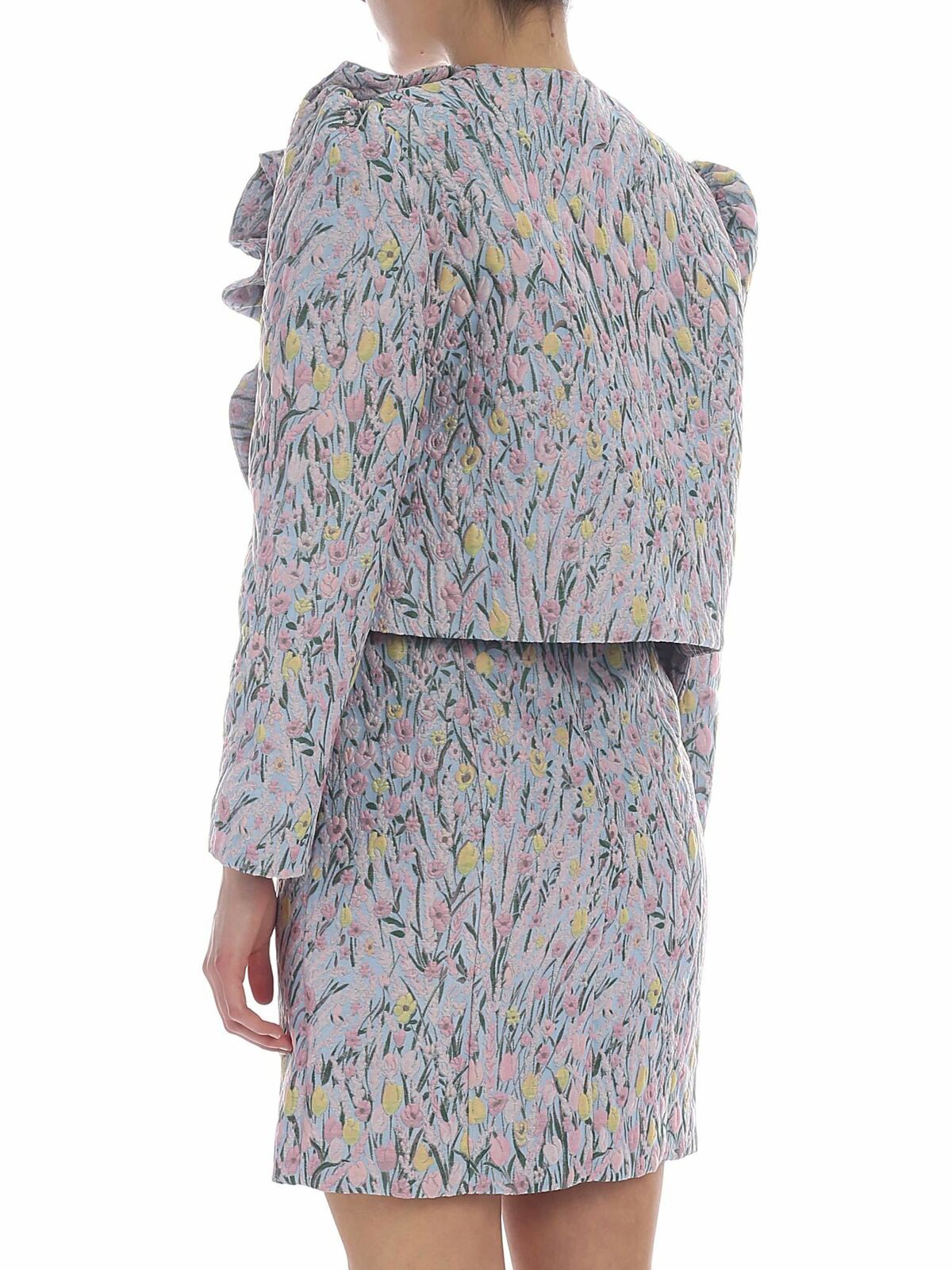 Erba embroidered jacket with pastel flowers 91VV10273 (VIVETTA / スーツ・ジャケット ) | VIVETTA (ヴィヴェッタ)(2)