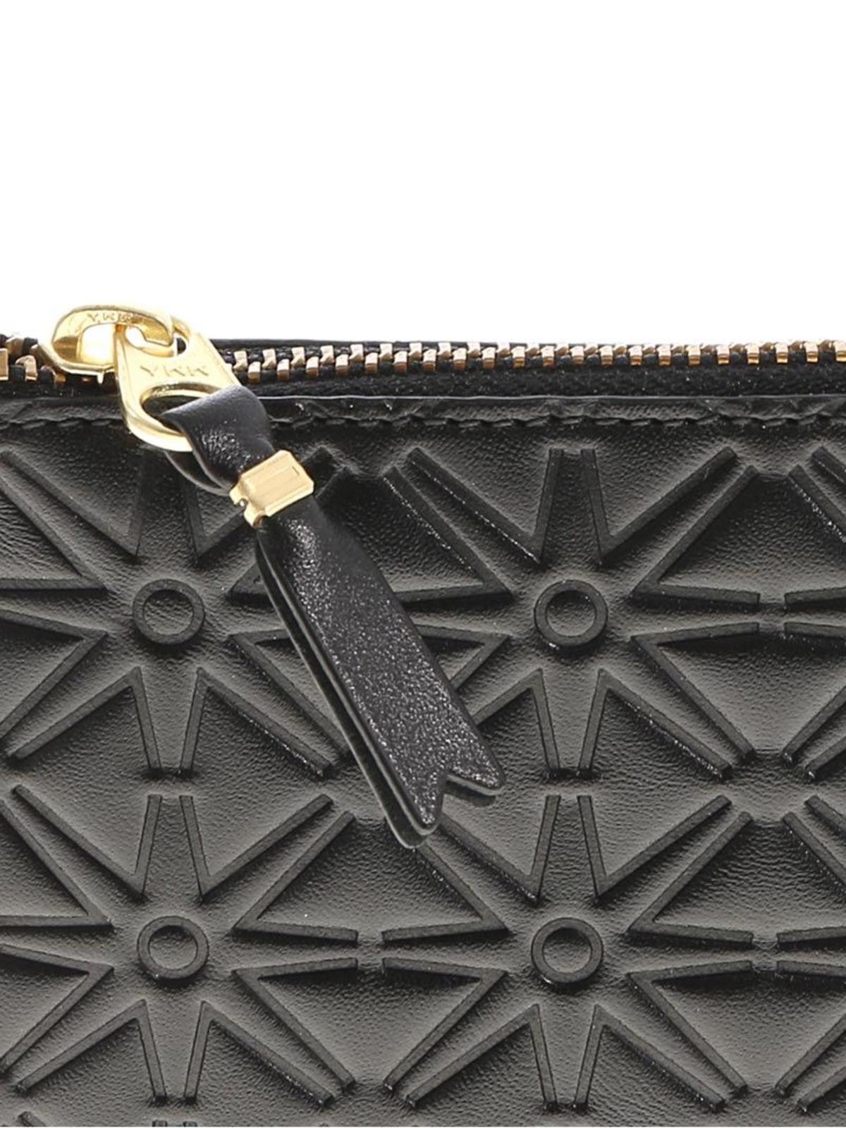 Black embossed leather purse SA310EABLACK (Comme Des Garçons Wallet / 財布・カードケース ) | Comme Des Garçons Wallet (コムデギャルソン ウォレット)(3)