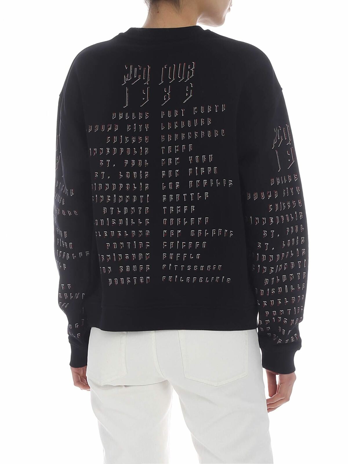 Black sweatshirt with McQ logo 472273RMJ731000 (McQ / スウェット・フーディー ) | McQ (マックキュー)(2)