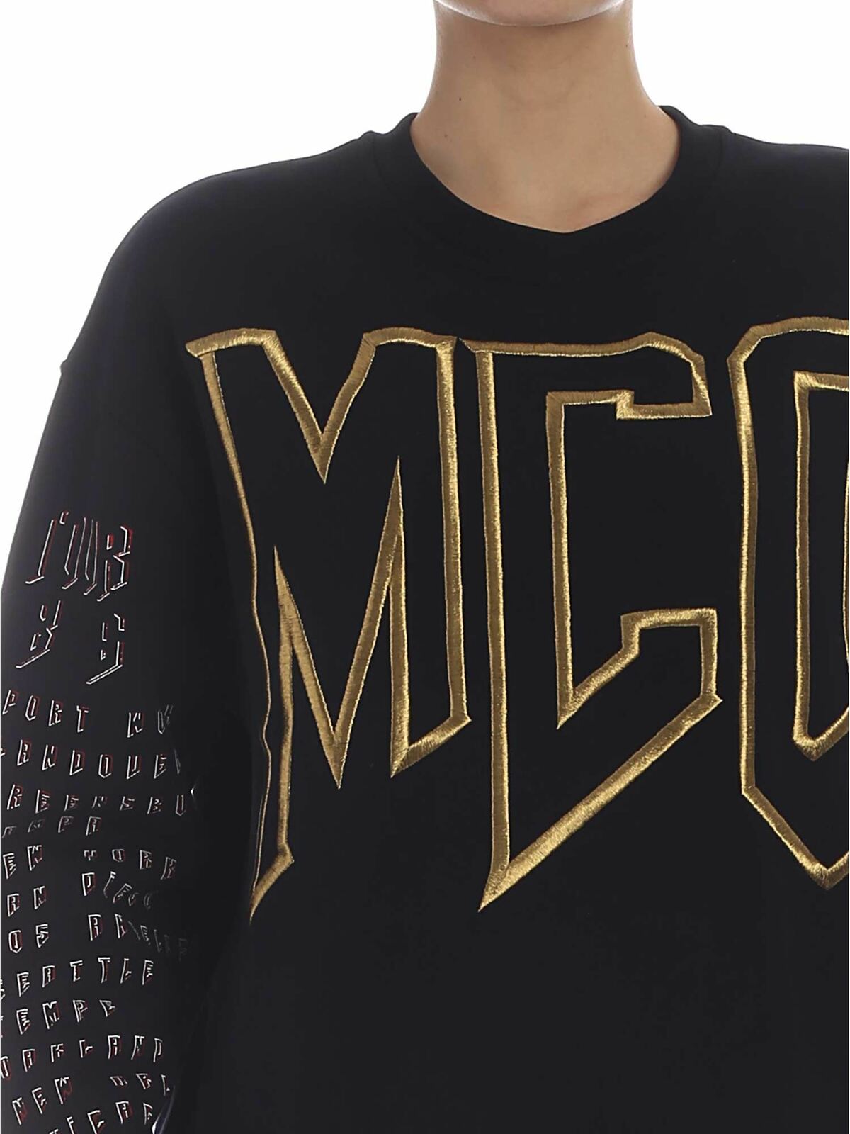 Black sweatshirt with McQ logo 472273RMJ731000 (McQ / スウェット・フーディー ) | McQ (マックキュー)(3)