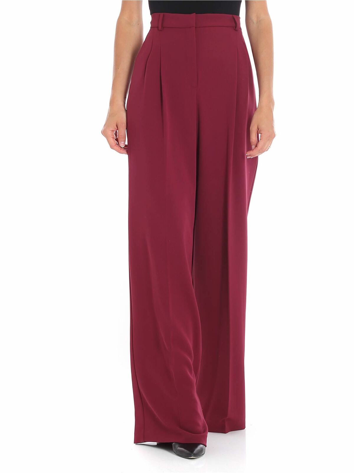 Giorgione burgundy palazzo trousers 84VV405555 (VIVETTA / パンツ ) | VIVETTA (ヴィヴェッタ)