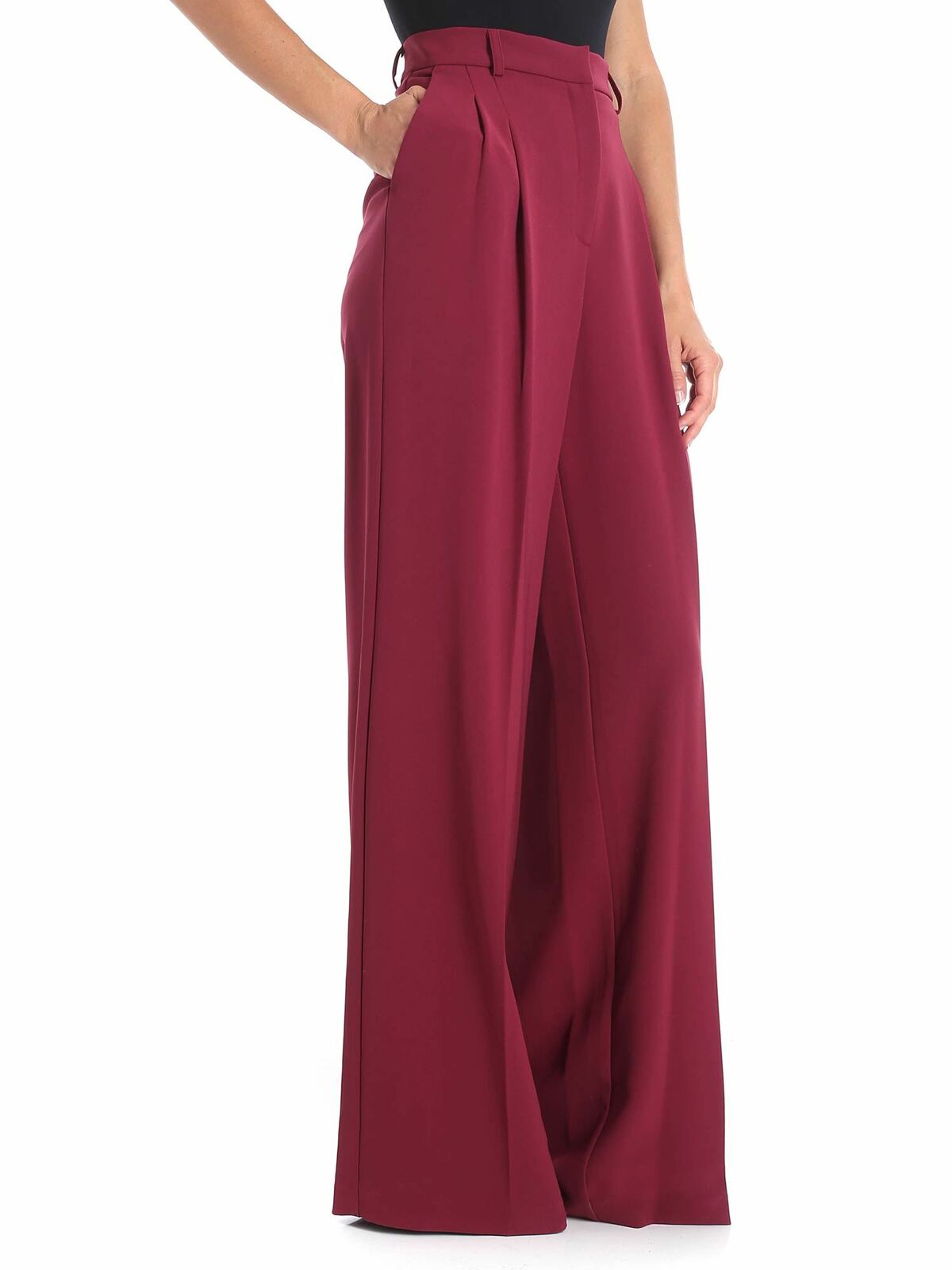 Giorgione burgundy palazzo trousers 84VV405555 (VIVETTA / パンツ ) | VIVETTA (ヴィヴェッタ)(1)