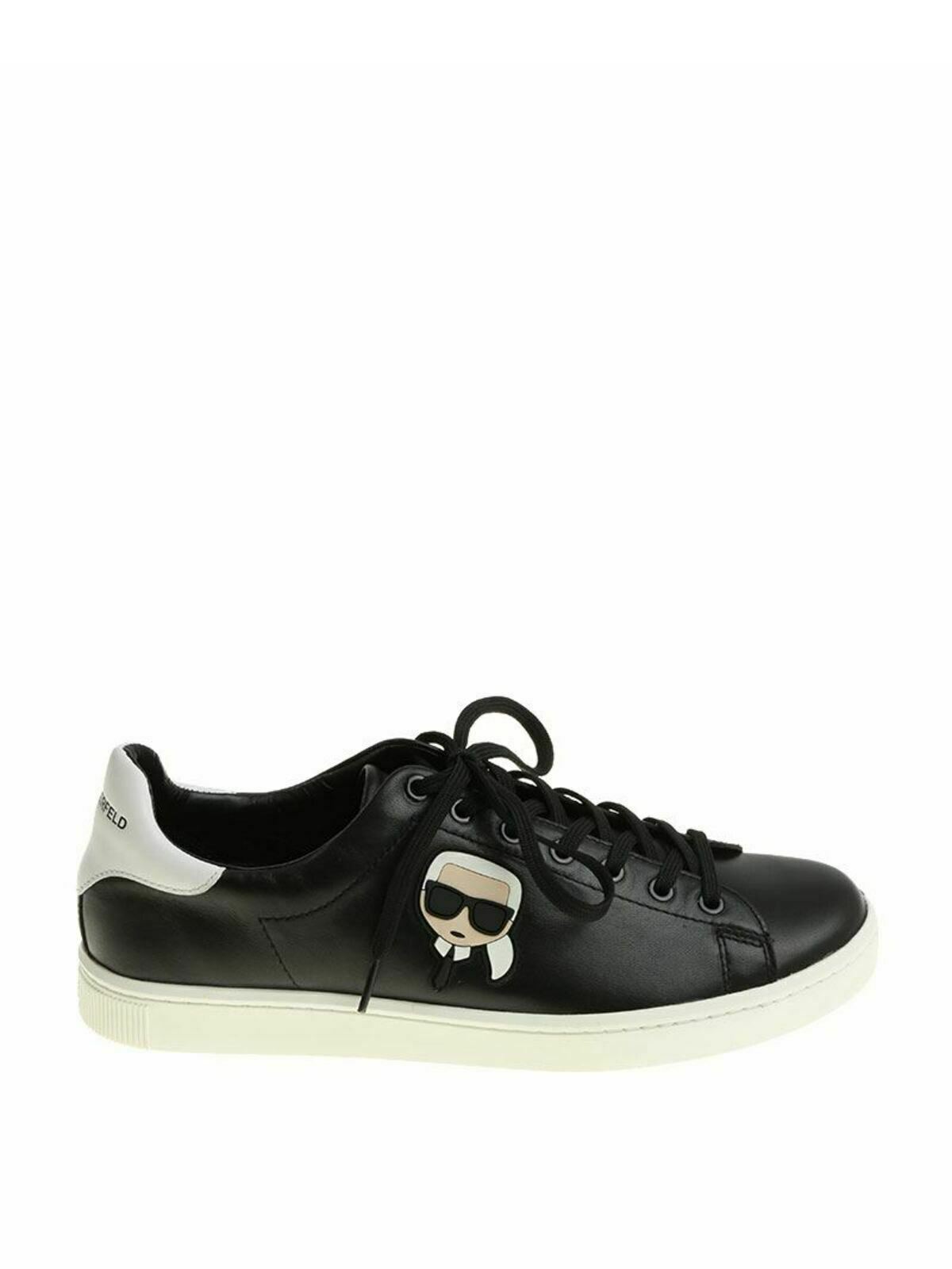 Black Karl Ikonik sneakers KL51210000 (KARL LAGERFELD / スニーカー ) | KARL LAGERFELD (カール・ラガーフェルド)