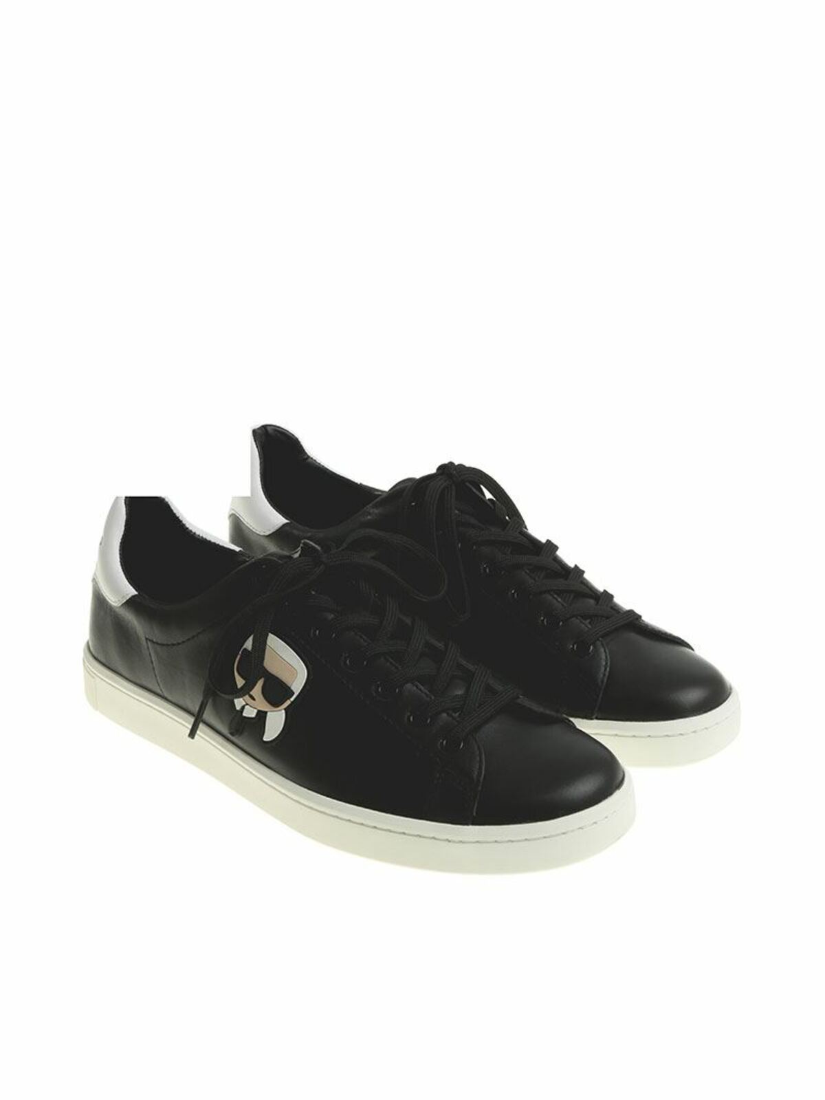 Black Karl Ikonik sneakers KL51210000 (KARL LAGERFELD / スニーカー ) | KARL LAGERFELD (カール・ラガーフェルド)(1)