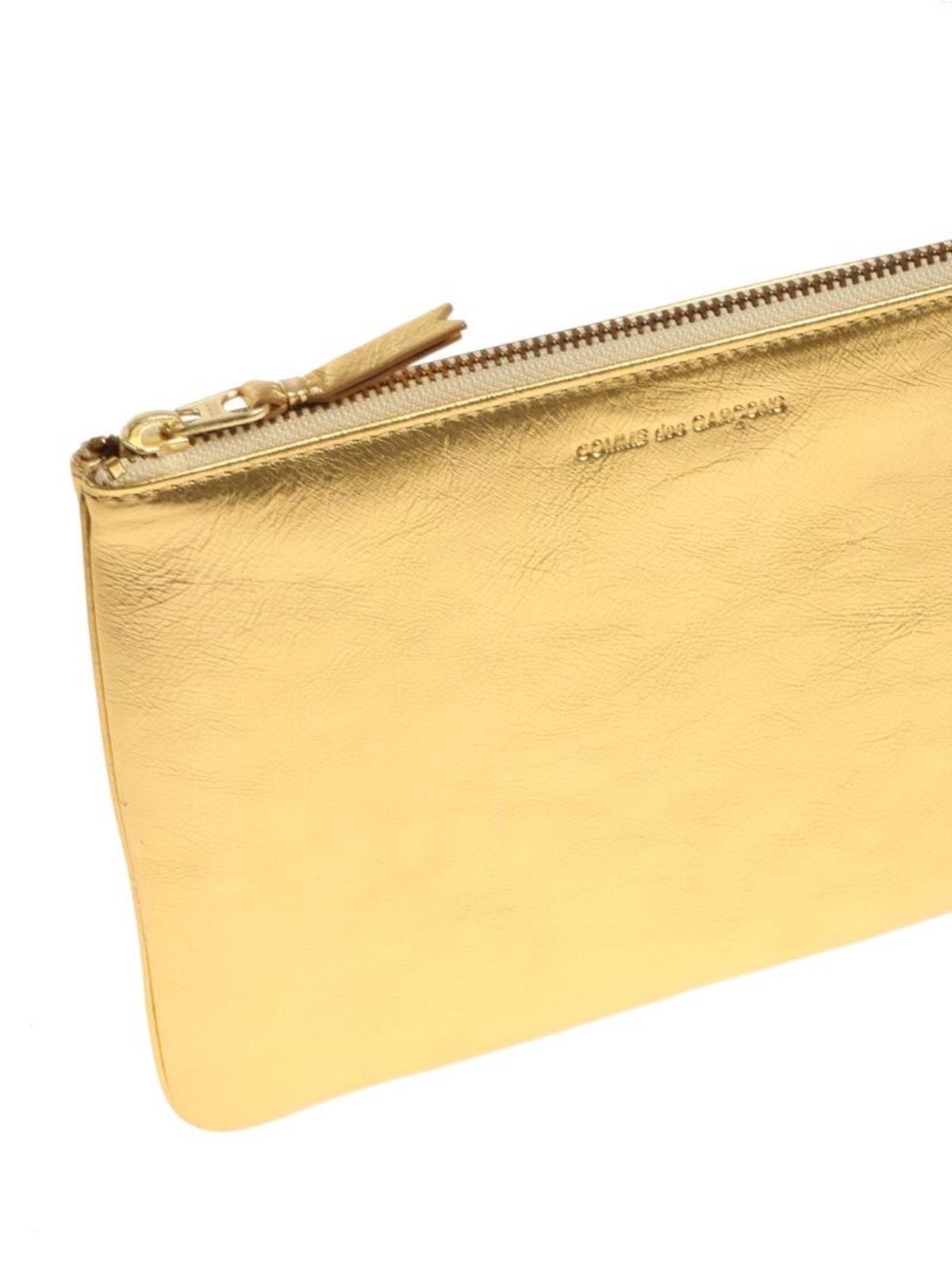 Golden leather purse SA5100GGOLD (Comme Des Garçons Wallet / 財布・カードケース ) | Comme Des Garçons Wallet (コムデギャルソン ウォレット)(3)