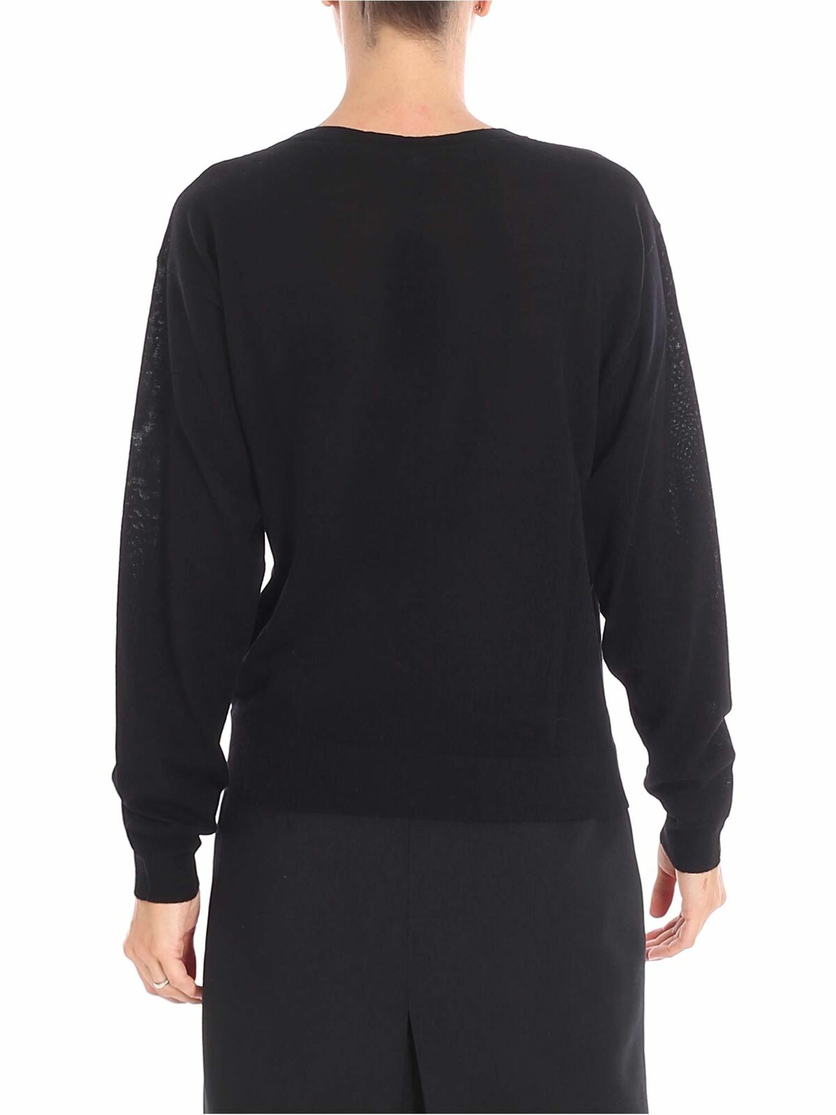 Black Jager sweater with multicolor beads 84VV716999 (VIVETTA / ニット・セーター・カーディガン ) | VIVETTA (ヴィヴェッタ)(2)