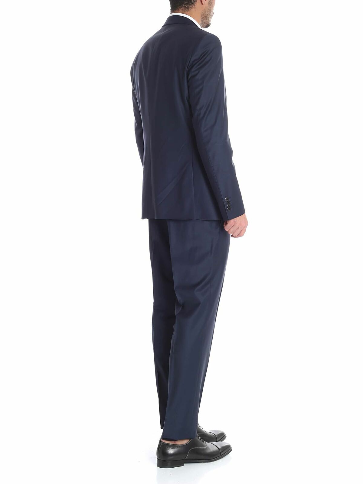 Blue two-button wool dress 115208582096670 (KARL LAGERFELD / スーツ・ジャケット ) | KARL LAGERFELD (カール・ラガーフェルド)(2)