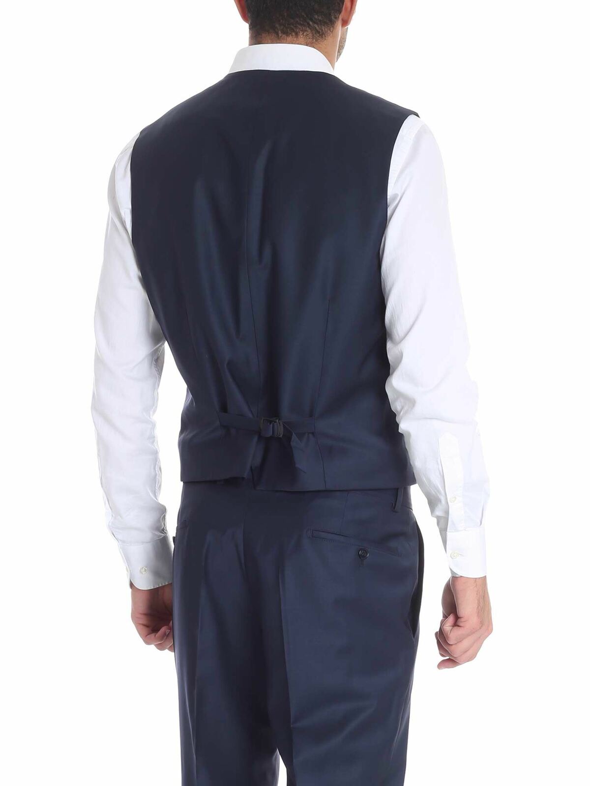 Blue two-button wool dress 115208582096670 (KARL LAGERFELD / スーツ・ジャケット ) | KARL LAGERFELD (カール・ラガーフェルド)(7)