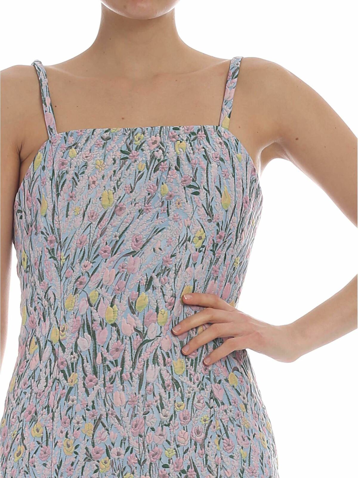 Cento sheath dress with embroidered flowers 91VV53673 (VIVETTA / ワンピース・ドレス・オールインワン ) | VIVETTA (ヴィヴェッタ)(3)