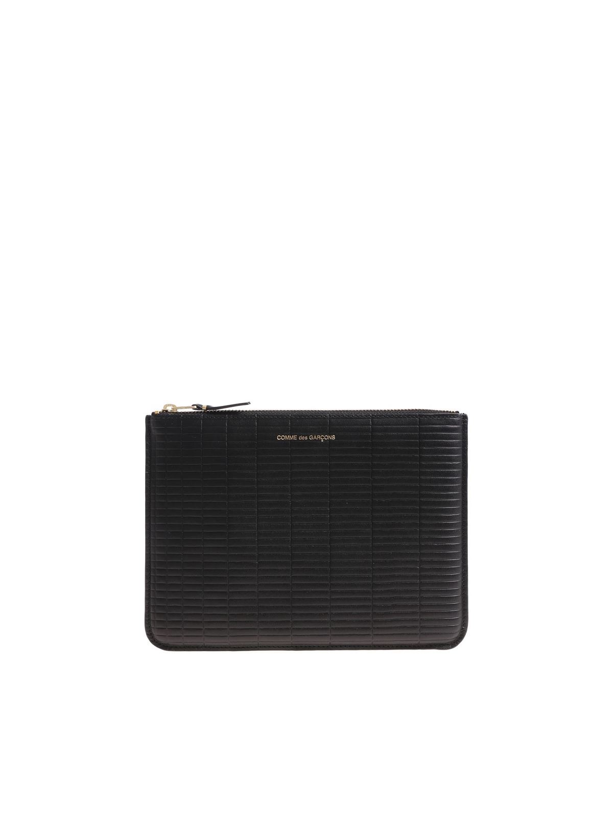 Brick purse in black SA5100BKBLACK (Comme Des Garçons Wallet / 財布・カードケース ) | Comme Des Garçons Wallet (コムデギャルソン ウォレット)