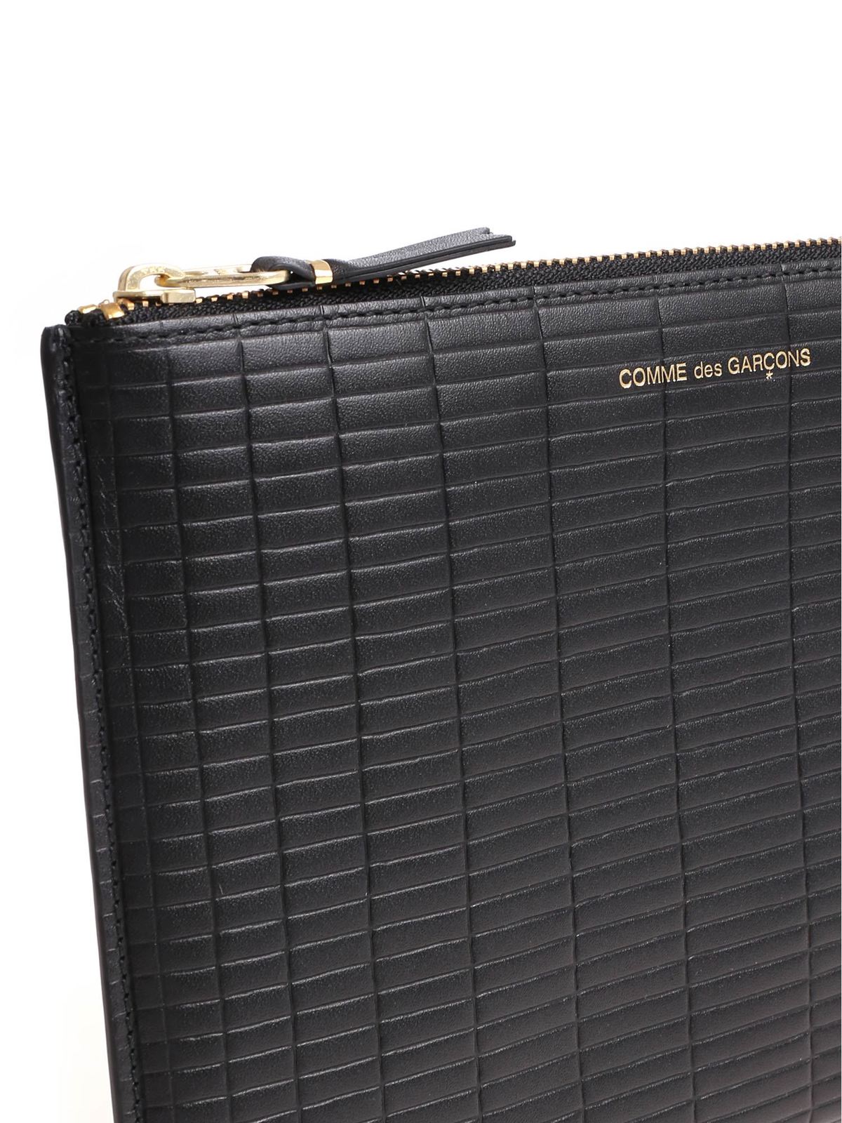 Brick purse in black SA5100BKBLACK (Comme Des Garçons Wallet / 財布・カードケース ) | Comme Des Garçons Wallet (コムデギャルソン ウォレット)(3)