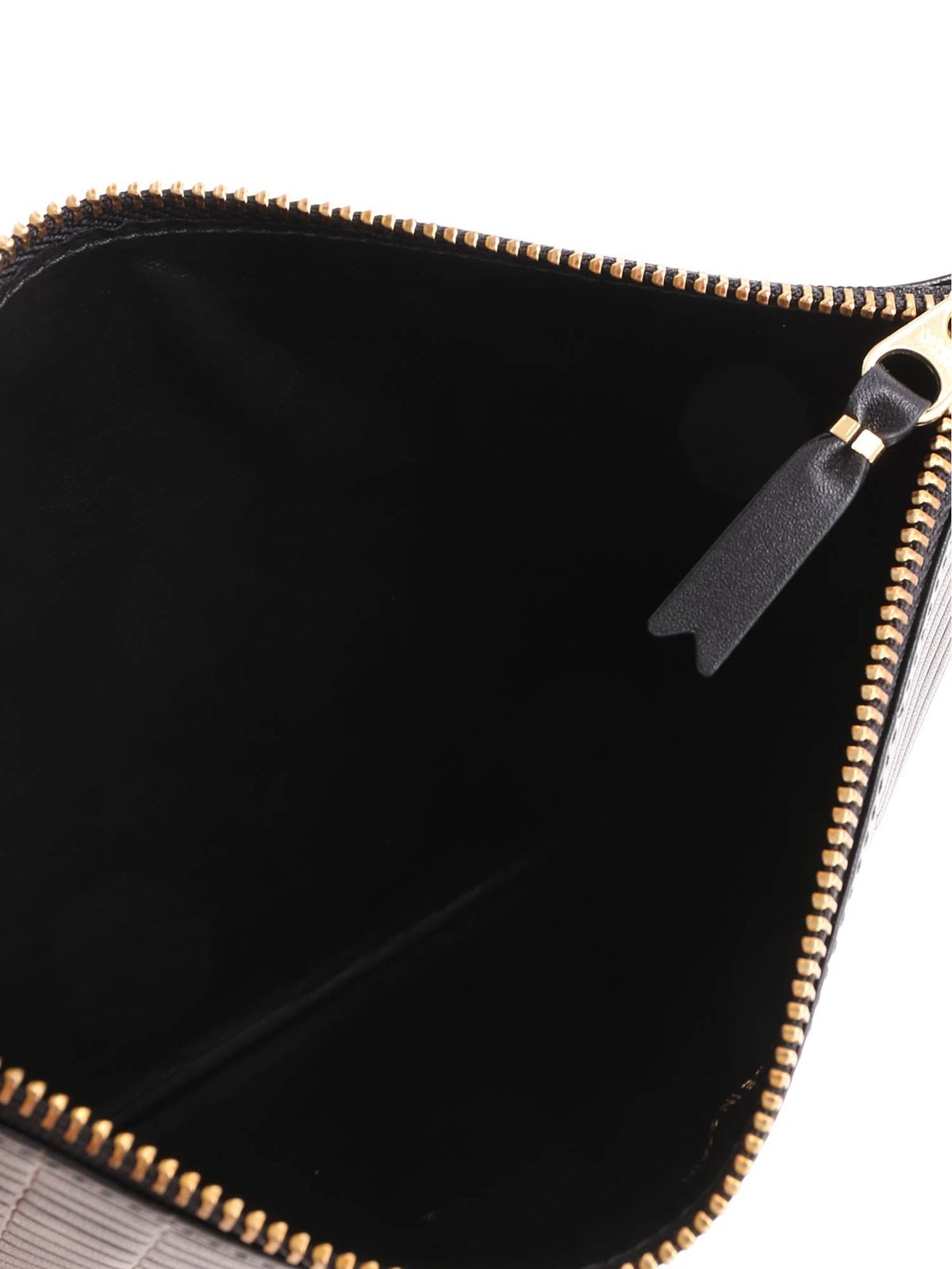 Brick purse in black SA5100BKBLACK (Comme Des Garçons Wallet / 財布・カードケース ) | Comme Des Garçons Wallet (コムデギャルソン ウォレット)(4)