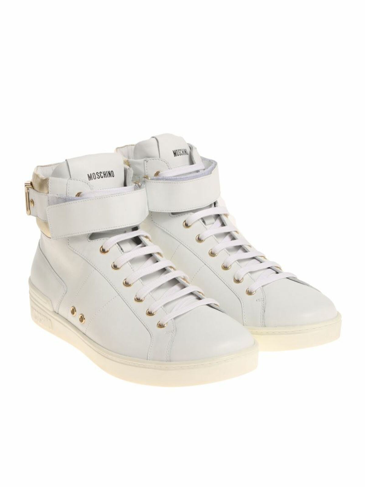 White sneakers with logo MB15033G05GA110A (MOSCHINO / スニーカー ) | MOSCHINO (モスキーノ)