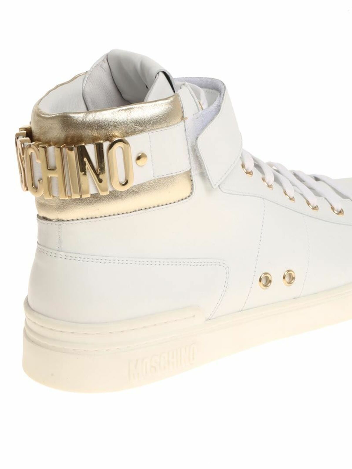 White sneakers with logo MB15033G05GA110A (MOSCHINO / スニーカー ) | MOSCHINO (モスキーノ)(4)