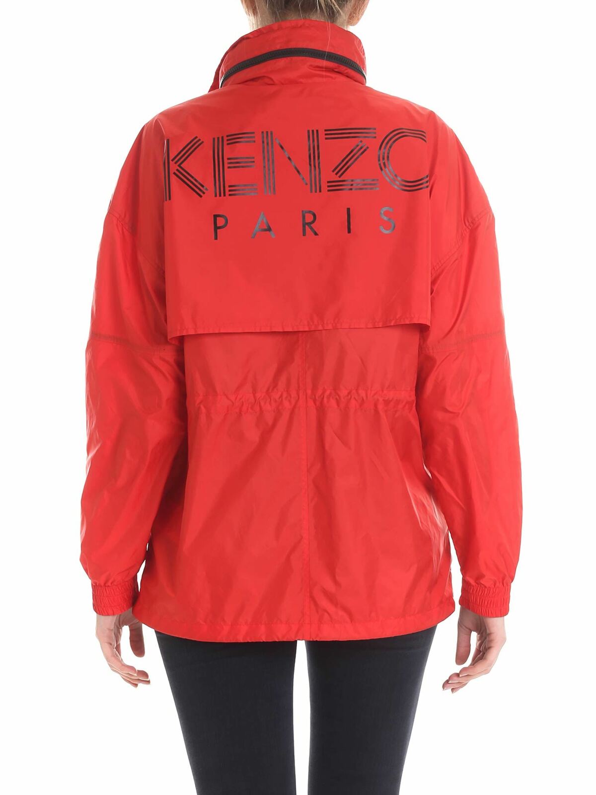 Red technical jacket with logo 2BL09256021 (KENZO / カジュアルジャケット・ベスト ) | KENZO (ケンゾー)(2)