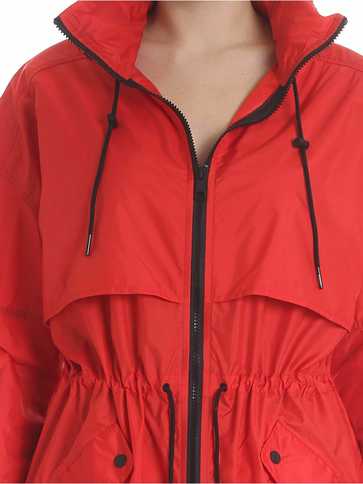 Red technical jacket with logo 2BL09256021 (KENZO / カジュアルジャケット・ベスト ) | KENZO (ケンゾー)(3)