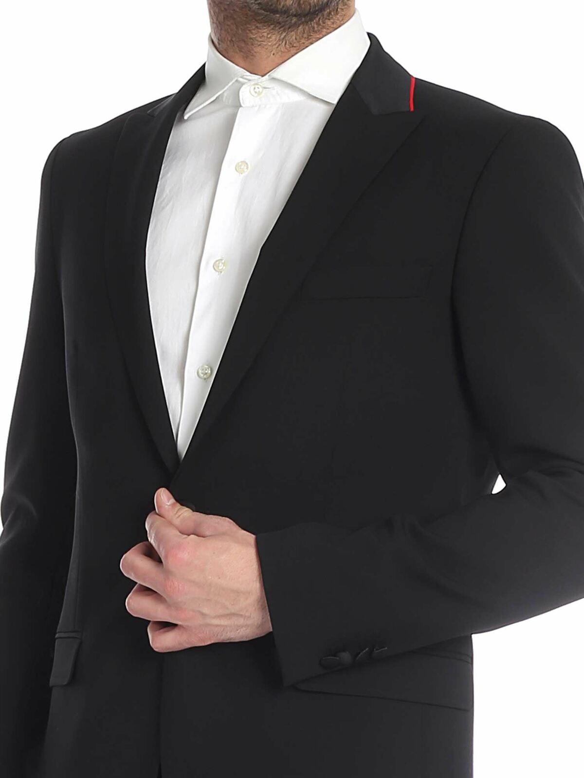Single-breasted suit with single button 105507591083990 (KARL LAGERFELD / スーツ・ジャケット ) | KARL LAGERFELD (カール・ラガーフェルド)(3)