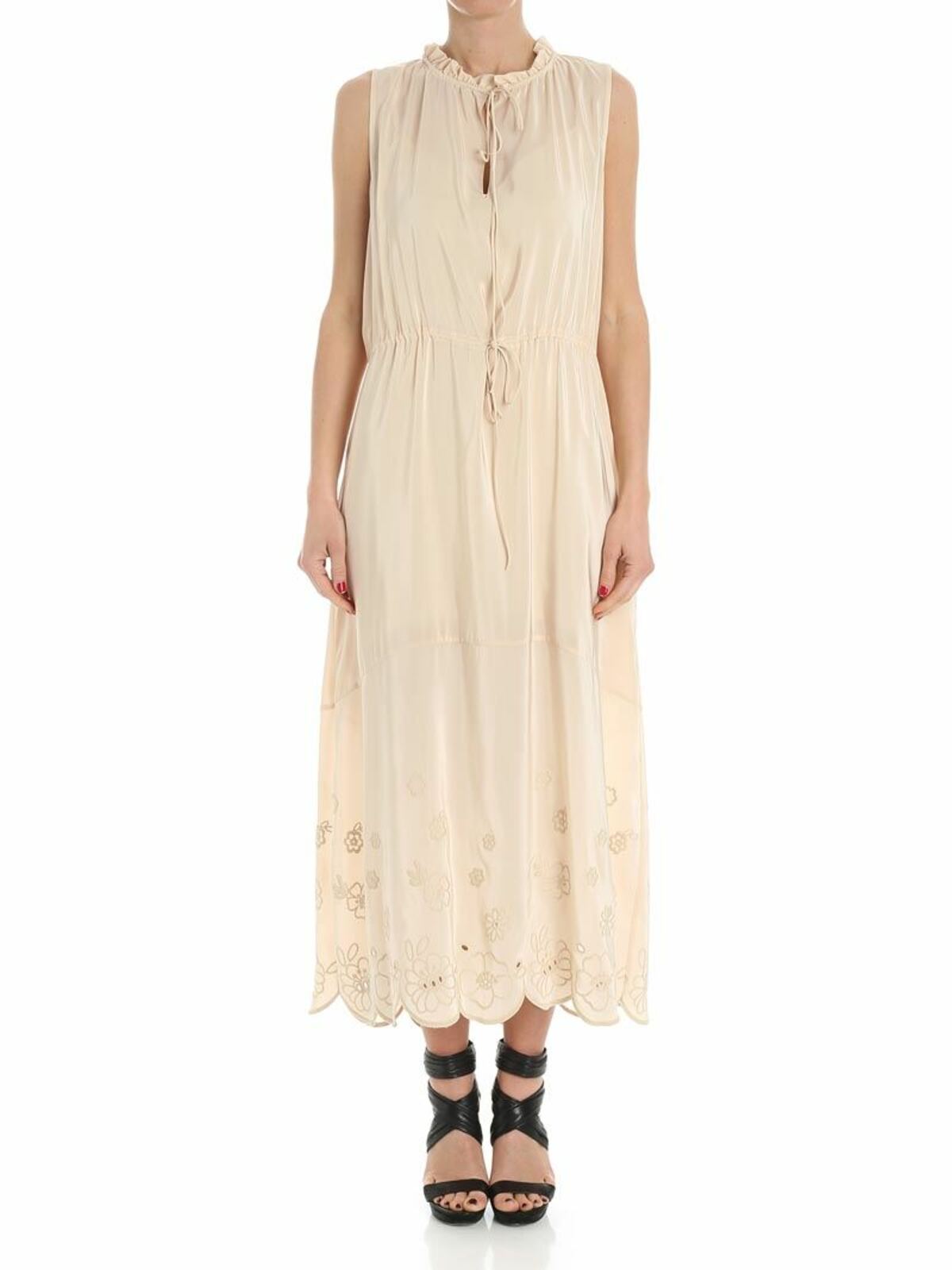 Silk color dress CHS18URO0602227I (See By Chloé / ワンピース・ドレス・オールインワン ) | See By Chloé (シーバイクロエ)