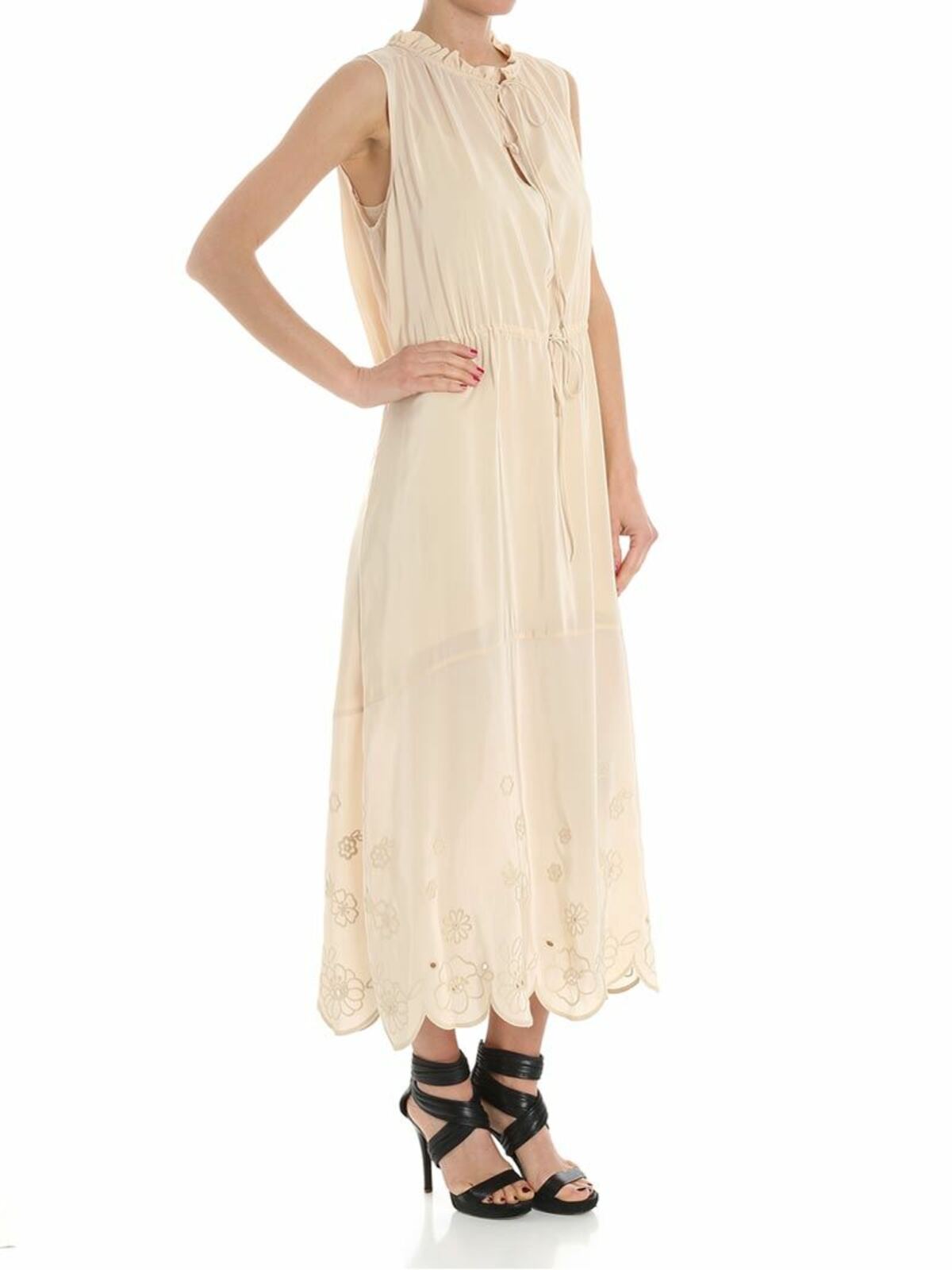 Silk color dress CHS18URO0602227I (See By Chloé / ワンピース・ドレス・オールインワン ) | See By Chloé (シーバイクロエ)(1)
