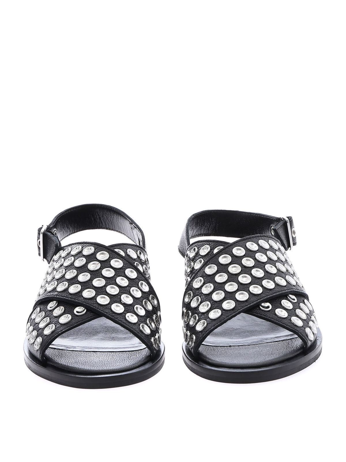 Black Kim studded sandals 556932R25941000 (McQ / サンダル ) | McQ (マックキュー)(2)