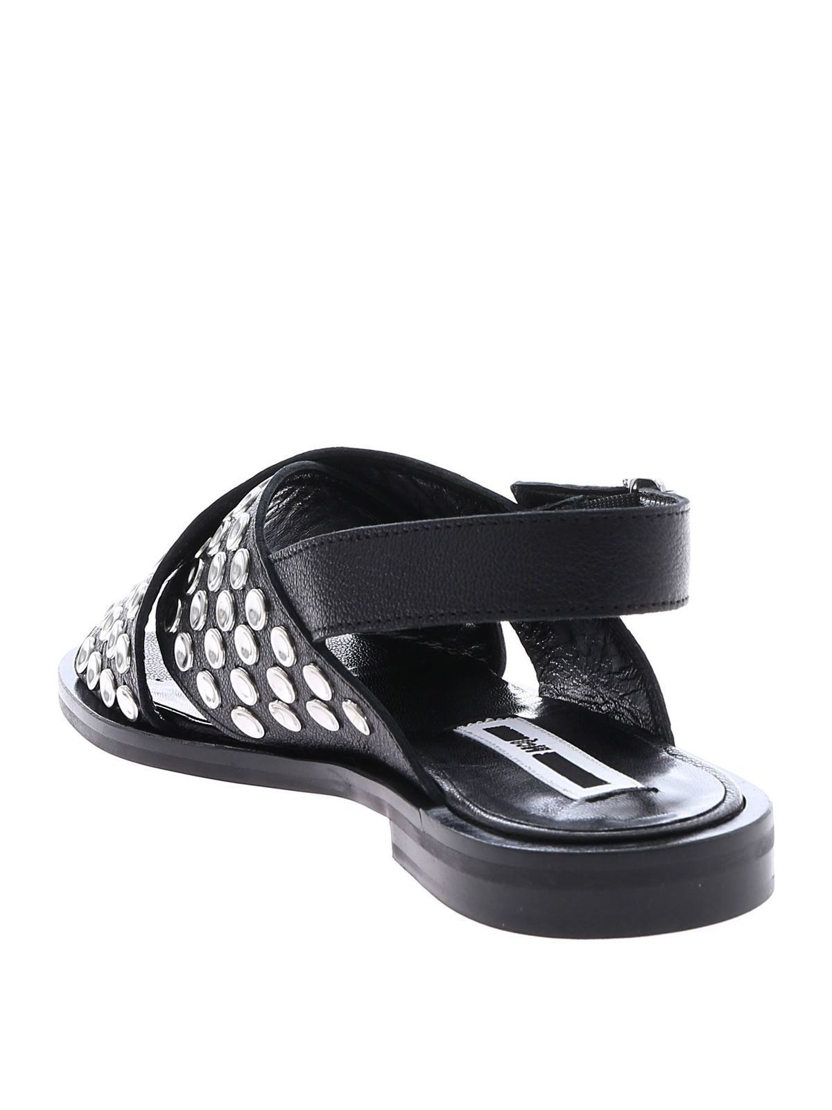 Black Kim studded sandals 556932R25941000 (McQ / サンダル ) | McQ (マックキュー)(3)