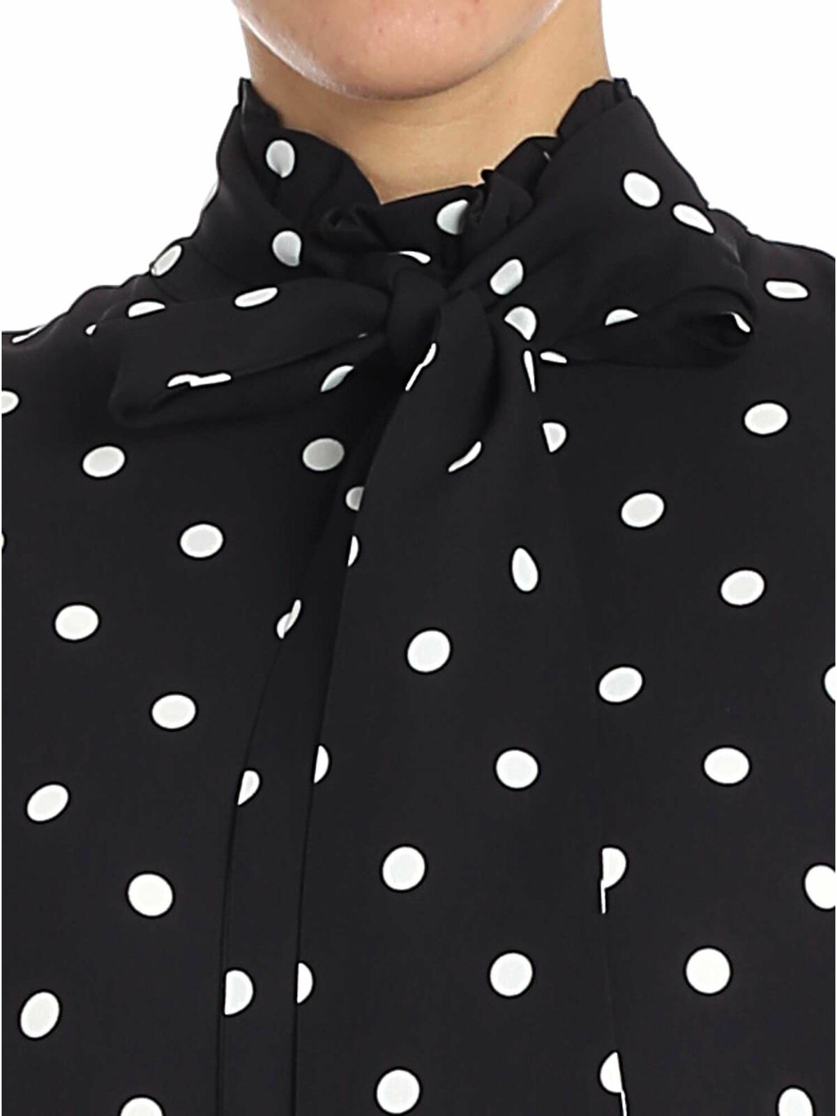 Black polka dot blouse 84VP24832 (VIVETTA / シャツ・ブラウス ) | VIVETTA (ヴィヴェッタ)(3)
