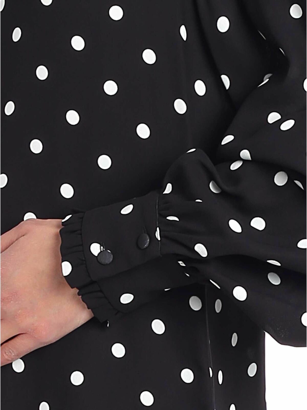 Black polka dot blouse 84VP24832 (VIVETTA / シャツ・ブラウス ) | VIVETTA (ヴィヴェッタ)(4)