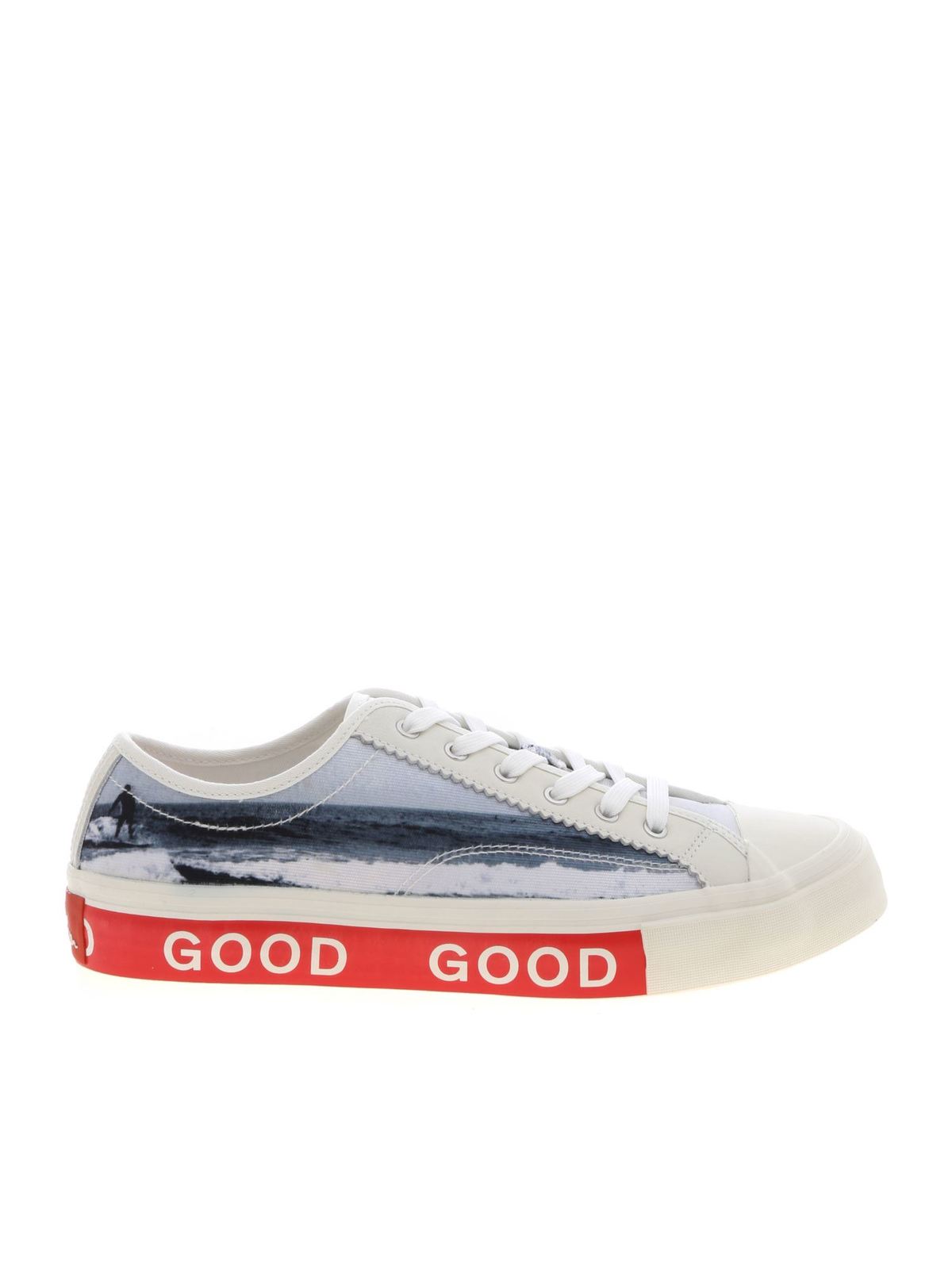 Fennec cream-colored sneakers M2SFENO3ACVS70 (PS Paul Smith / スニーカー ) | PS Paul Smith (ピーエス ポール・スミス)