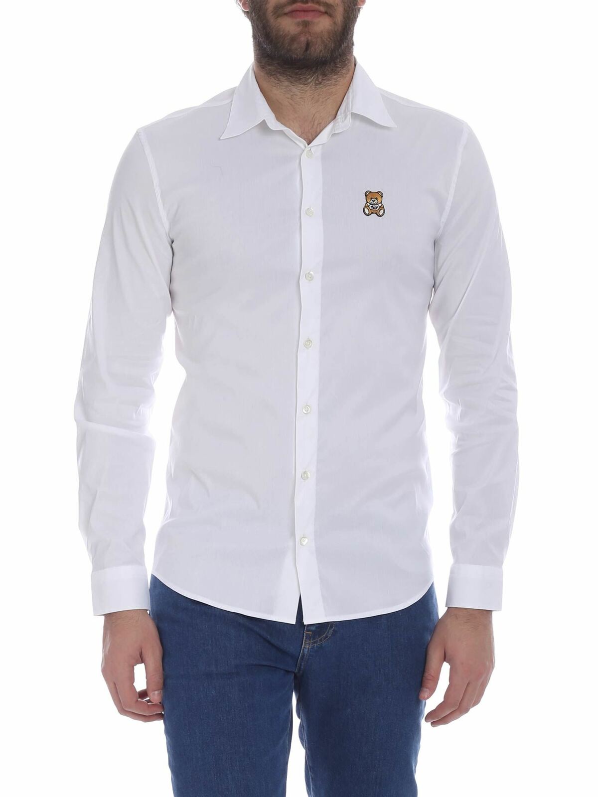 Moschino shirt in white 020502361001 (MOSCHINO / シャツ・ブラウス ) | MOSCHINO (モスキーノ)