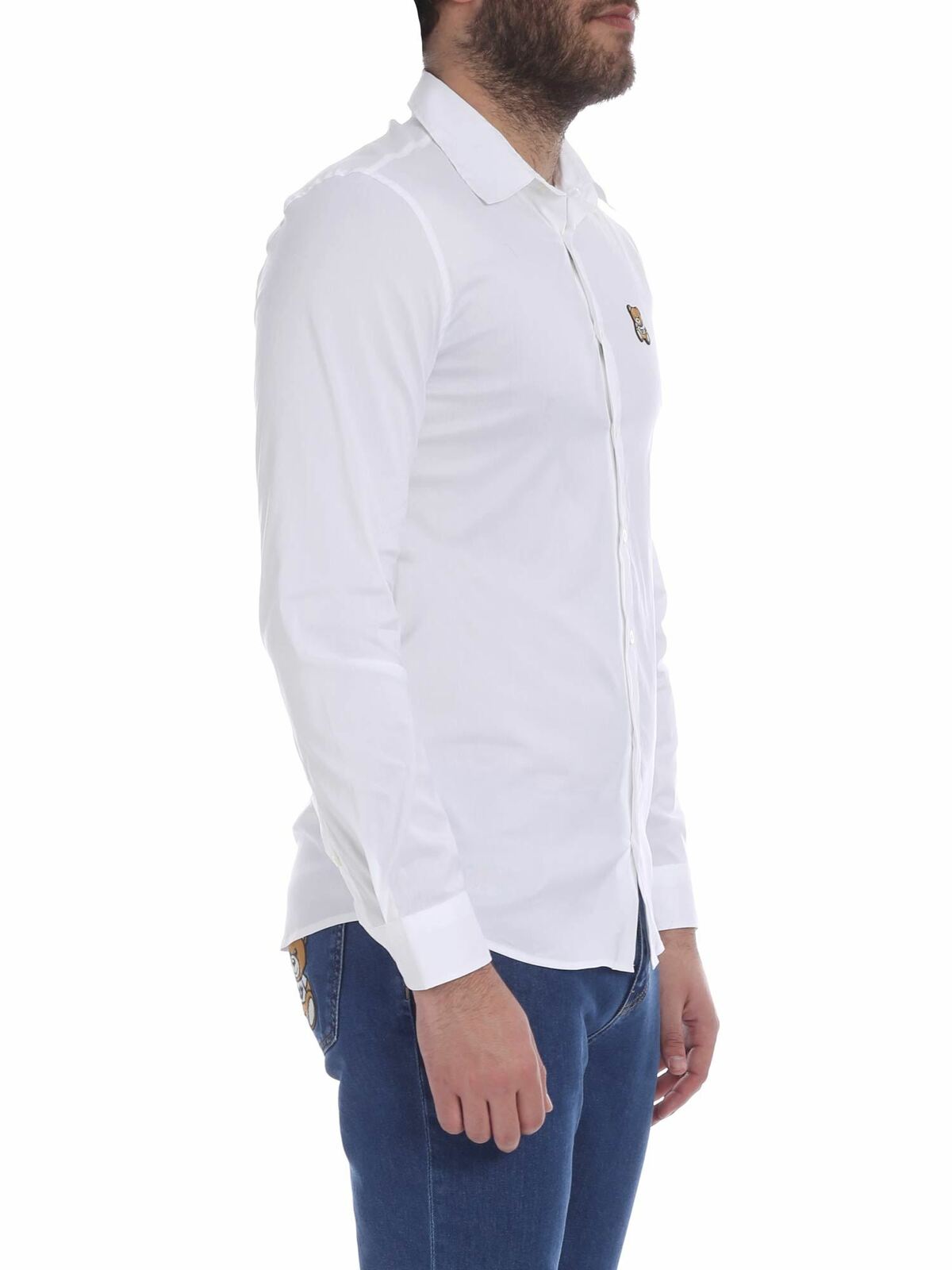 Moschino shirt in white 020502361001 (MOSCHINO / シャツ・ブラウス ) | MOSCHINO (モスキーノ)(1)