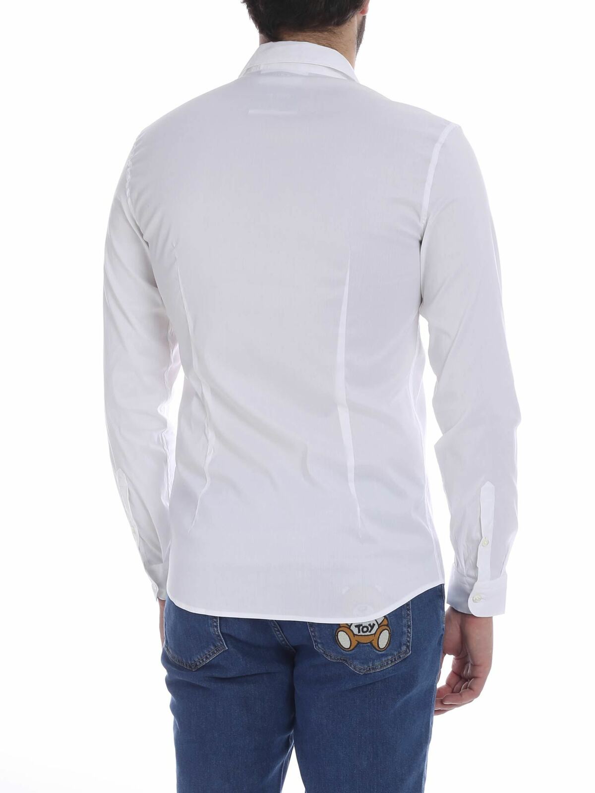 Moschino shirt in white 020502361001 (MOSCHINO / シャツ・ブラウス ) | MOSCHINO (モスキーノ)(2)