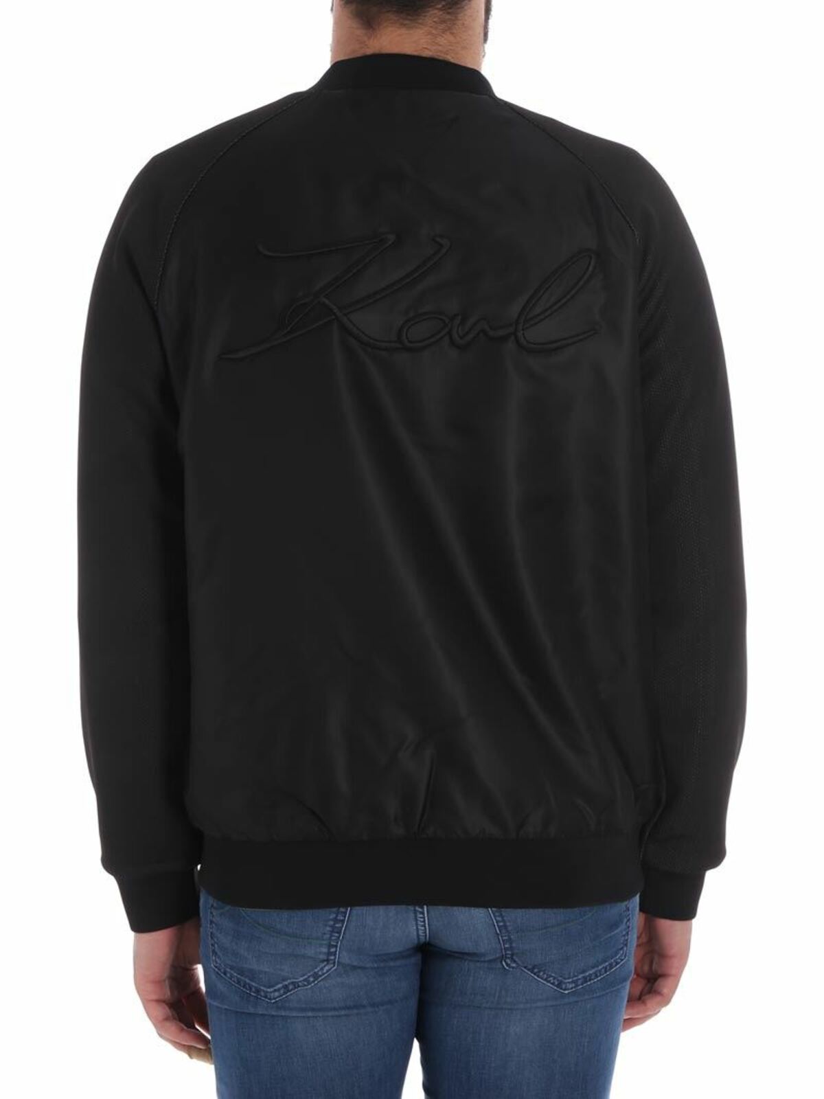 Reversible bomber jacket 705003581903990 (KARL LAGERFELD / カジュアルジャケット ) | KARL LAGERFELD (カール・ラガーフェルド)(2)