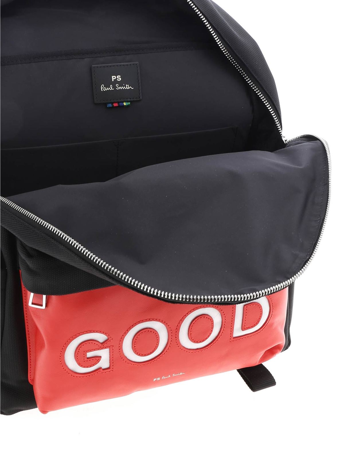 Good backpack in black M2A5839AGOOD79 (PS Paul Smith / バックパック ) | PS Paul Smith (ピーエス ポール・スミス)(4)