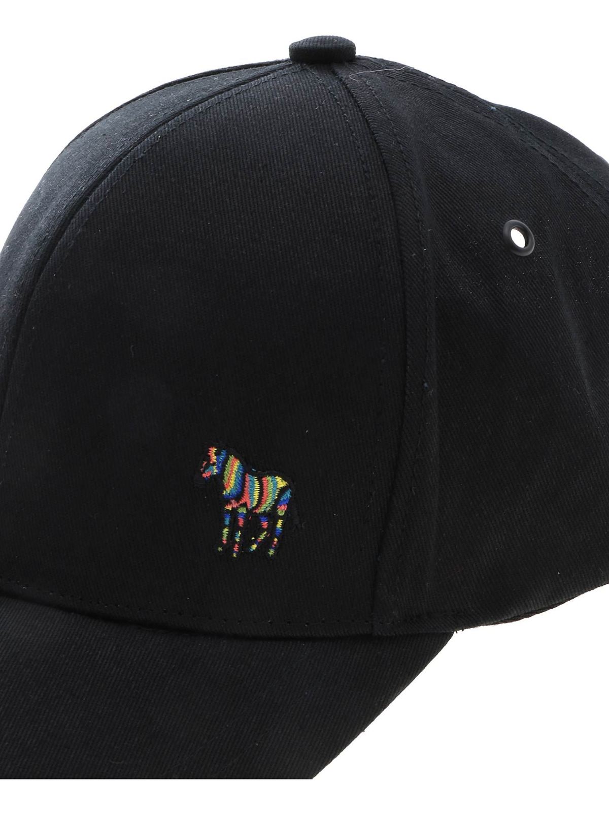 Black baseball hat with zebra embroidery M2A987CAZEBRA79 (PS Paul Smith / 帽子 ) | PS Paul Smith (ピーエス ポール・スミス)(2)