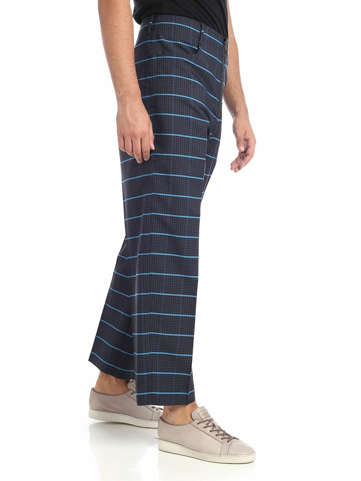 Blue check pattern trousers Collaboration Mem 5PA3111SE76 (KENZO / パンツ ) | KENZO (ケンゾー)(1)