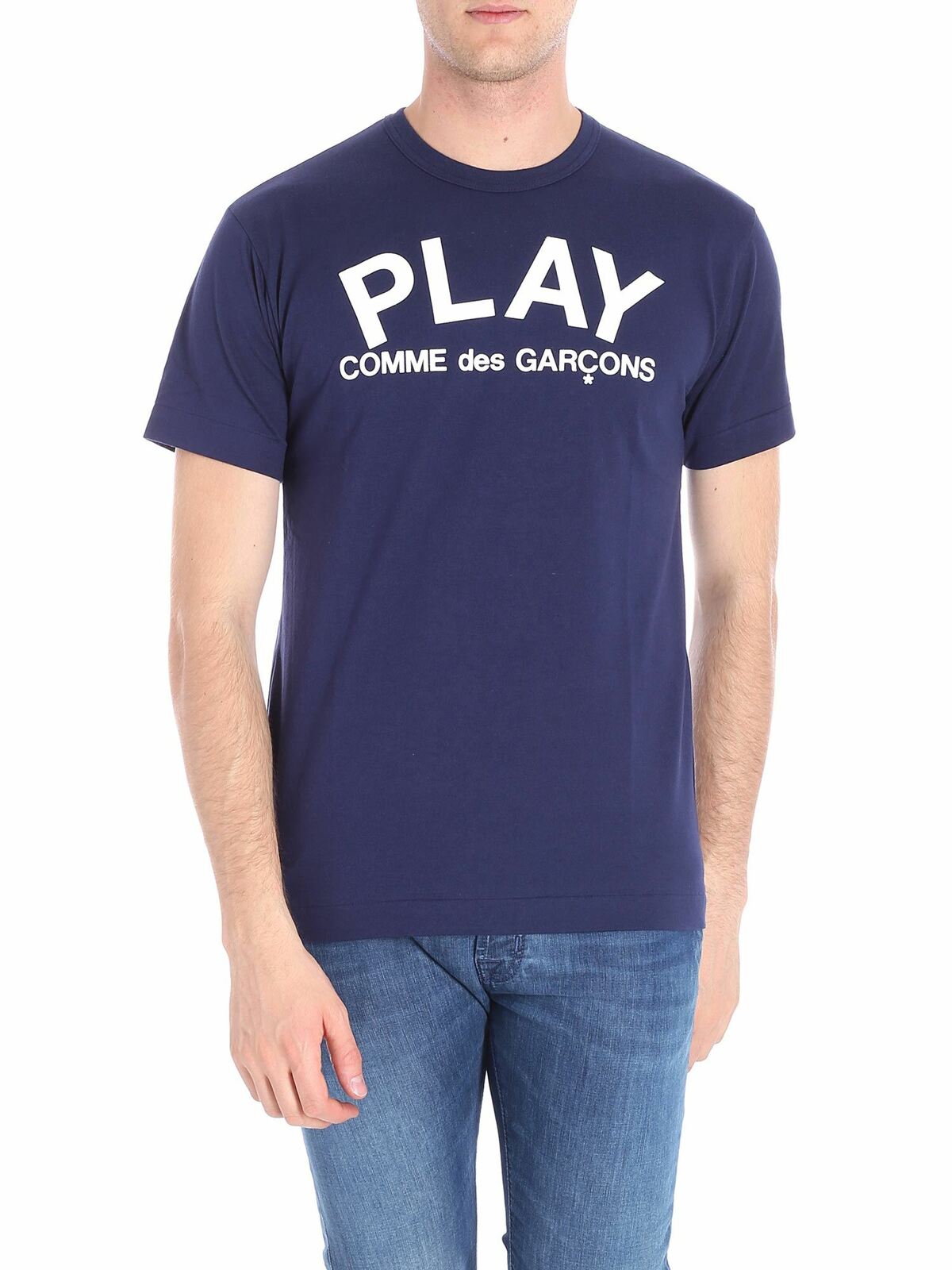 Blue Play T-shirt AZT1760511 (PLAY Comme Des Garçons / Tシャツ・カットソー ) | PLAY Comme Des Garçons (プレイ コムデギャルソン)