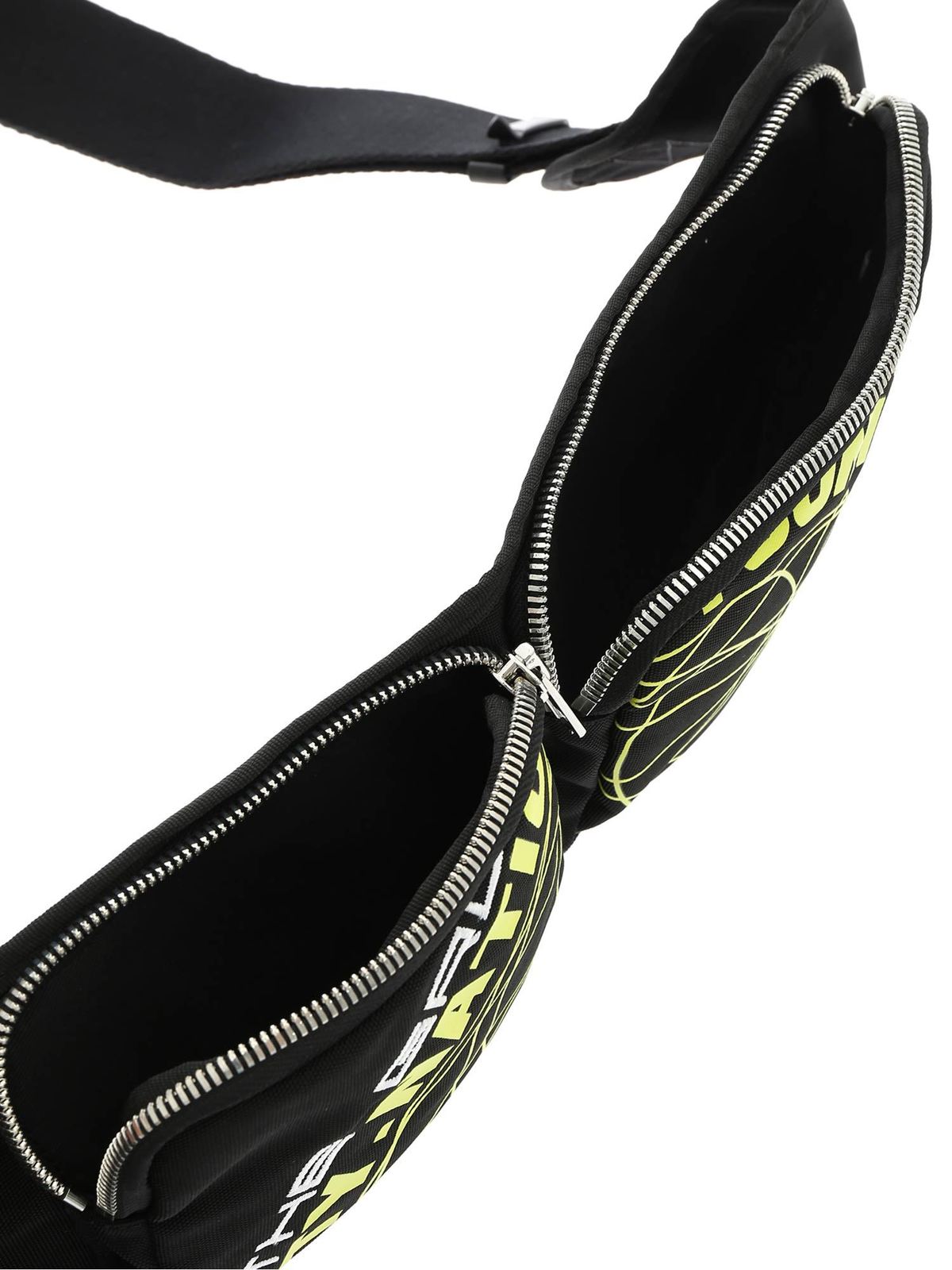 Black belt bag with neon prints 571011R4B981000 (McQ / ボディ・ベルトバッグ ) | McQ (マックキュー)(4)