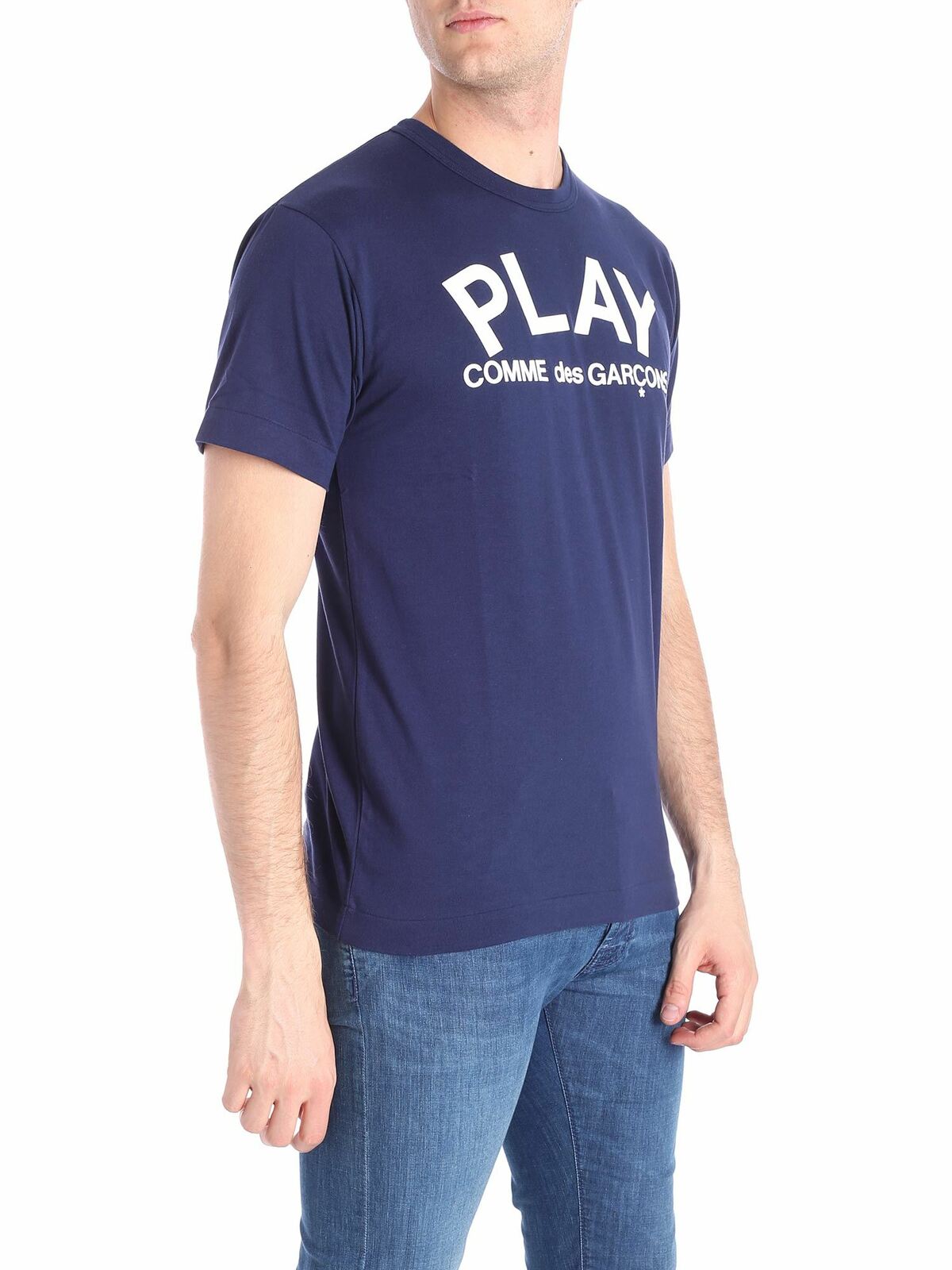 Blue Play T-shirt AZT1760511 (PLAY Comme Des Garçons / Tシャツ・カットソー ) | PLAY Comme Des Garçons (プレイ コムデギャルソン)(1)