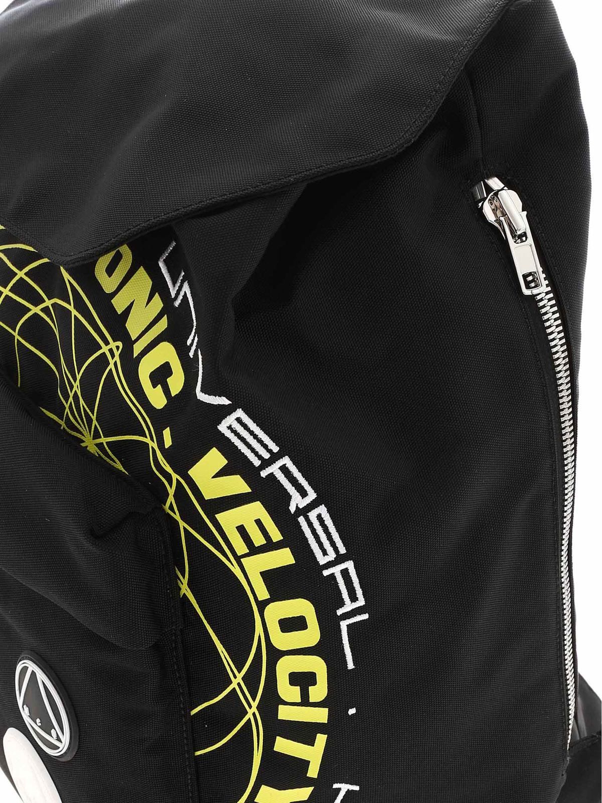 Sling shoulder strap Rucksack in black 571009R4B981000 (McQ / ハンドバッグ・ショルダーバッグ ) | McQ (マックキュー)(3)