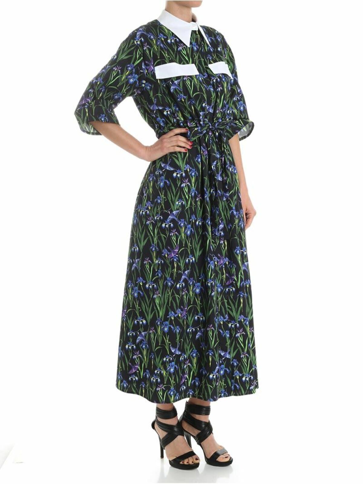 Black Megrez dress 81VP57463 (VIVETTA / ワンピース・ドレス・オールインワン ) | VIVETTA (ヴィヴェッタ)(1)