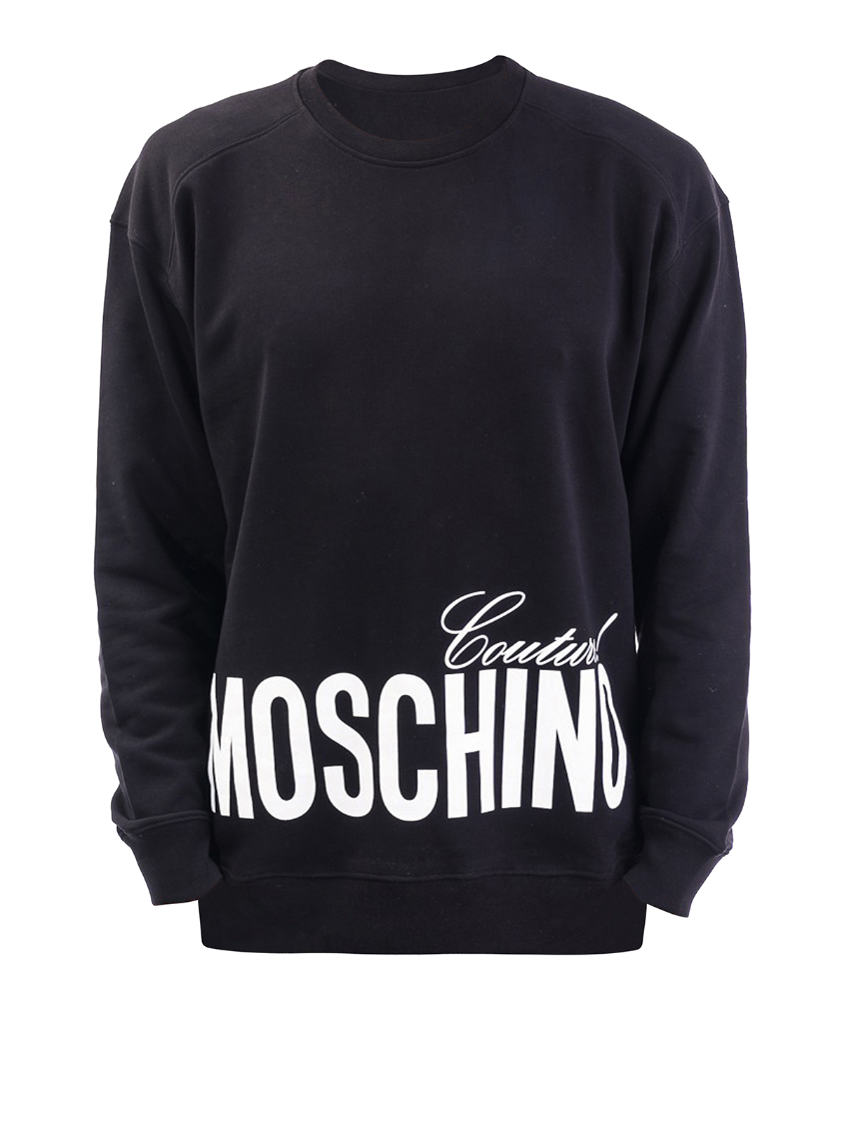 Moschino Couture print black sweatshirt 170802271555 (MOSCHINO / スウェット・フーディー ) | MOSCHINO (モスキーノ)