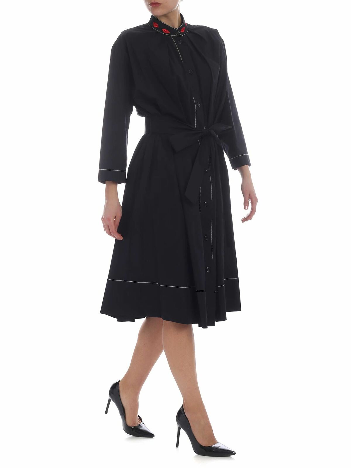 Black Parma bell dress 91VV507999 (VIVETTA / ワンピース・ドレス・オールインワン ) | VIVETTA (ヴィヴェッタ)(1)