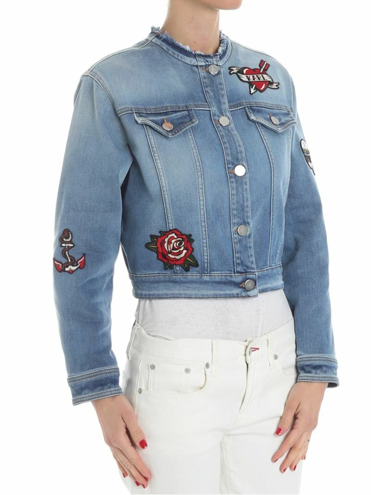 Denim jacket 81KW1404D09 (KARL LAGERFELD / カジュアルジャケット・ベスト ) | KARL LAGERFELD (カール・ラガーフェルド)(1)