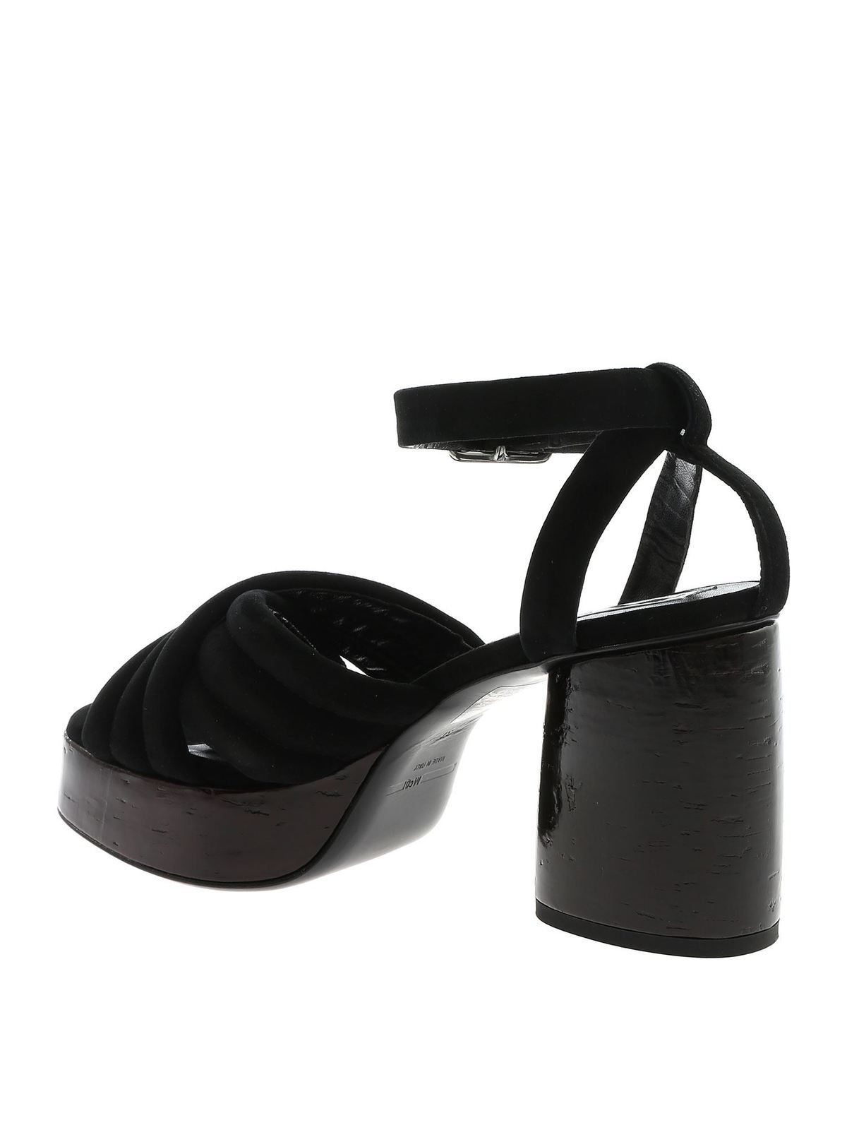 Rise sandals in black 596728R26531000 (McQ / サンダル ) | McQ (マックキュー)(3)