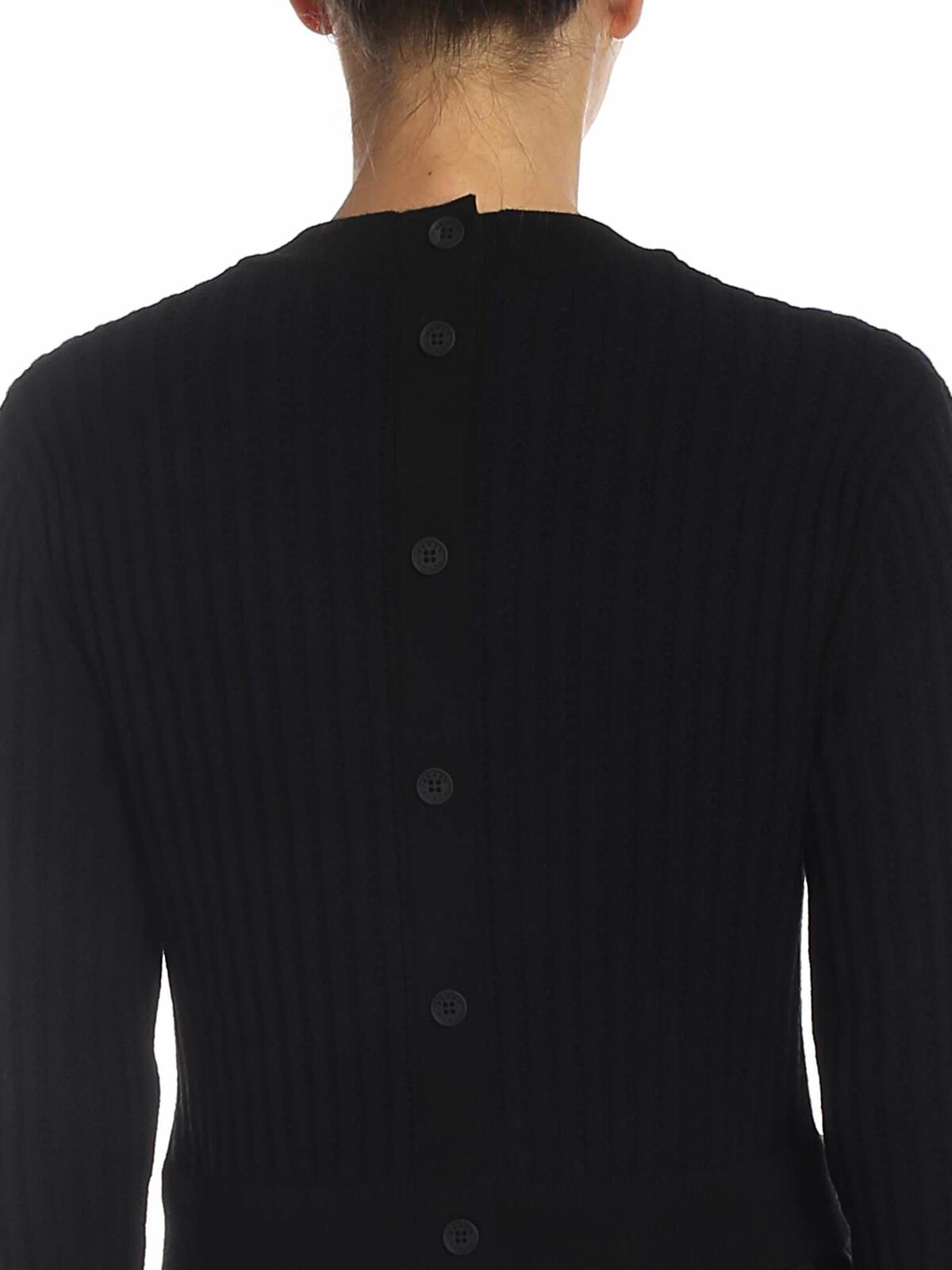 Mixed dress in black 2RO1645AM99 (KENZO / ワンピース・ドレス・オールインワン ) | KENZO (ケンゾー)(3)