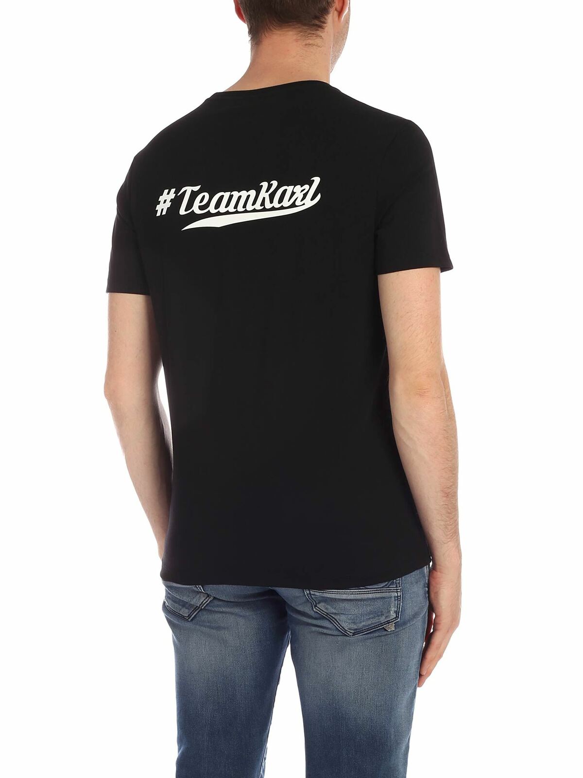 Kameo t-shirt in black 755038592220990 (KARL LAGERFELD / Tシャツ・カットソー ) | KARL LAGERFELD (カール・ラガーフェルド)(2)