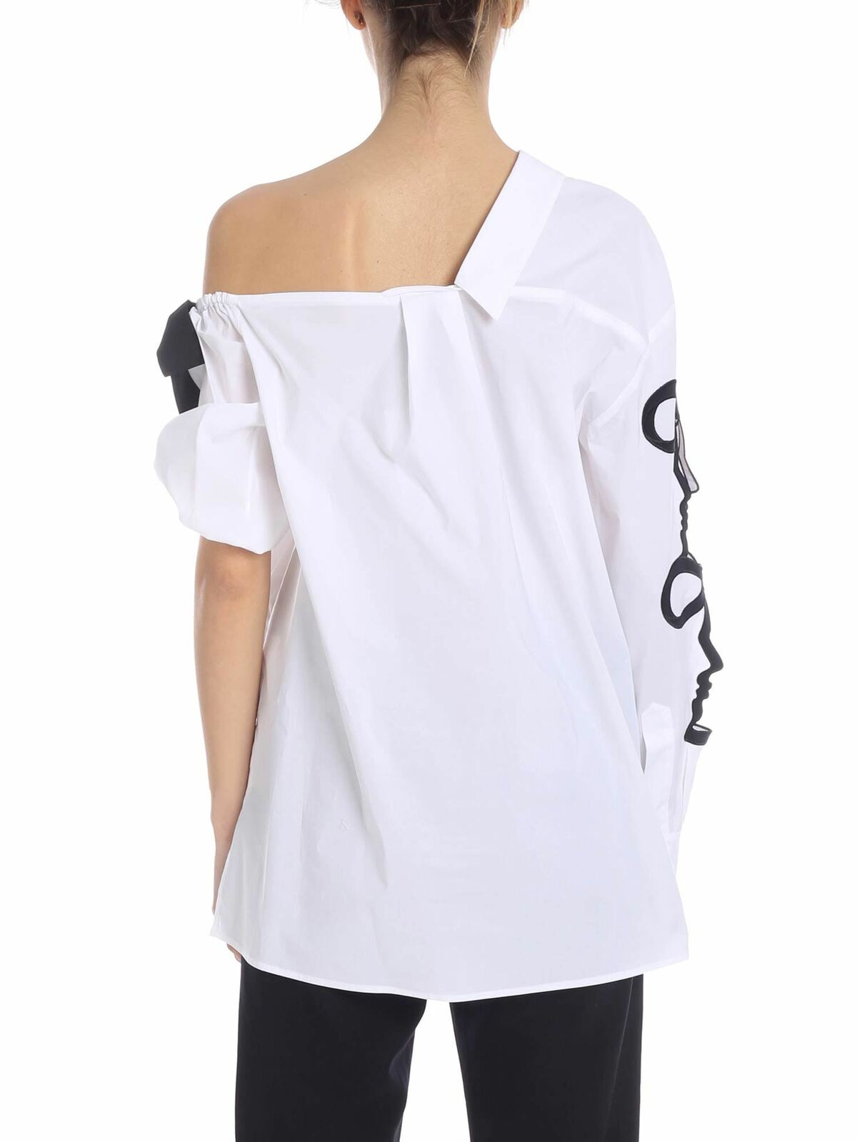 Pisa shirt in white with black bow 91VP239001 (VIVETTA / シャツ・ブラウス ) | VIVETTA (ヴィヴェッタ)(2)