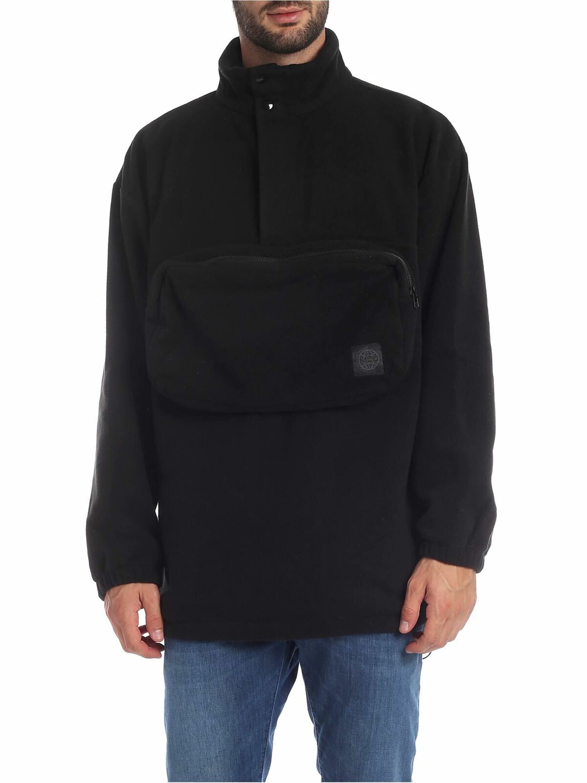 Rave Top Sweatshirt in black 571203RNT221000 (McQ / スウェット・フーディー ) | McQ (マックキュー)